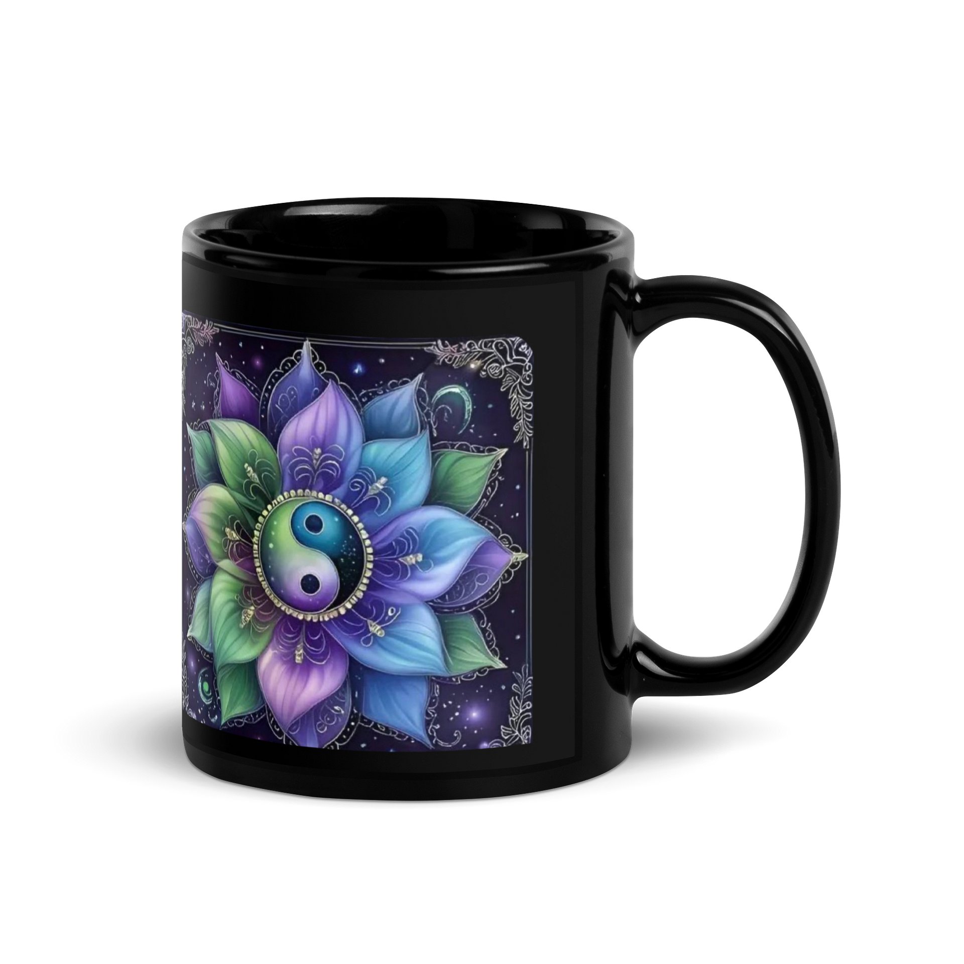 Yin-Yang Lotus Mug product image (2)