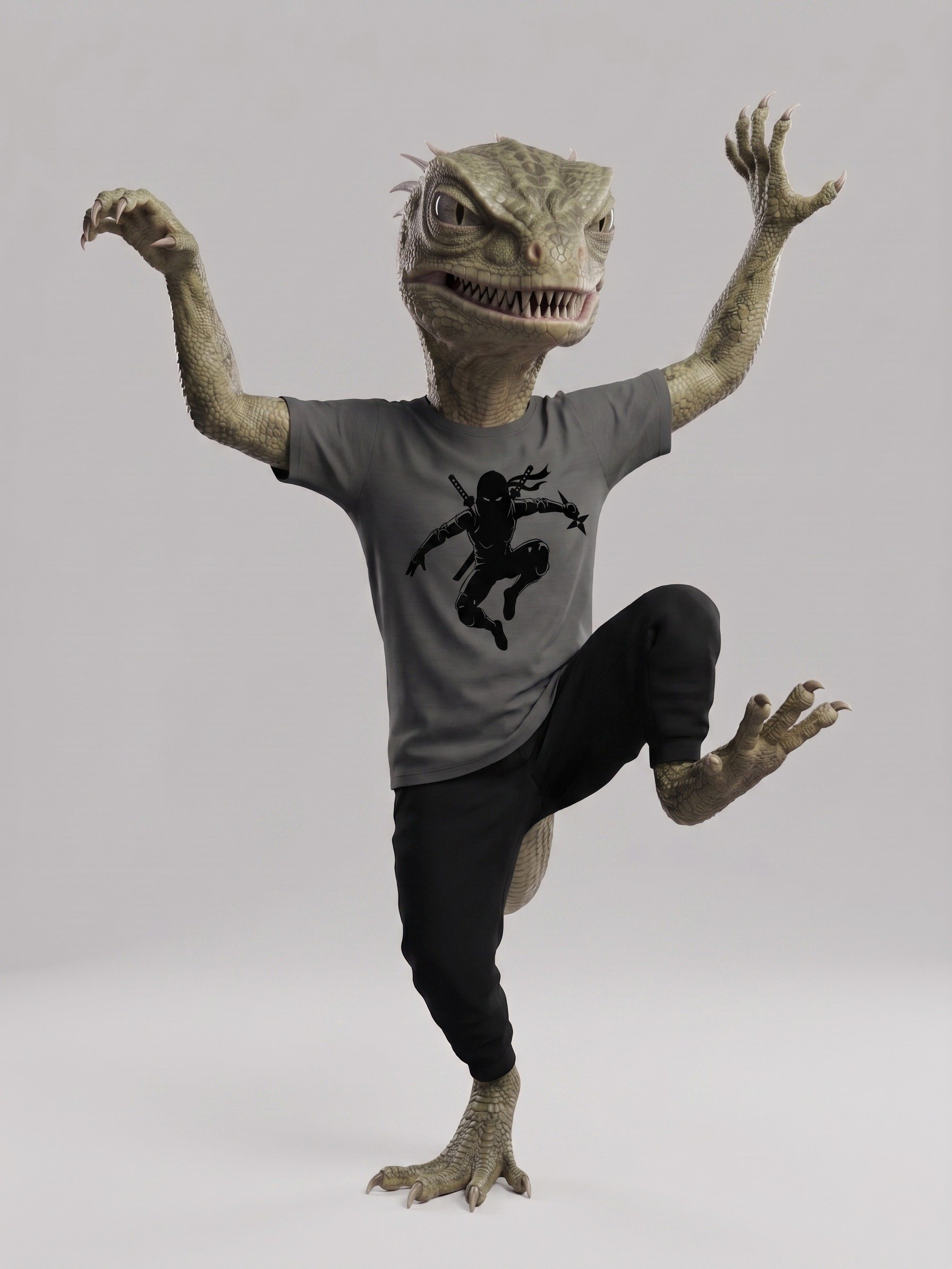 Ninja Action Figure Tee product image (4)