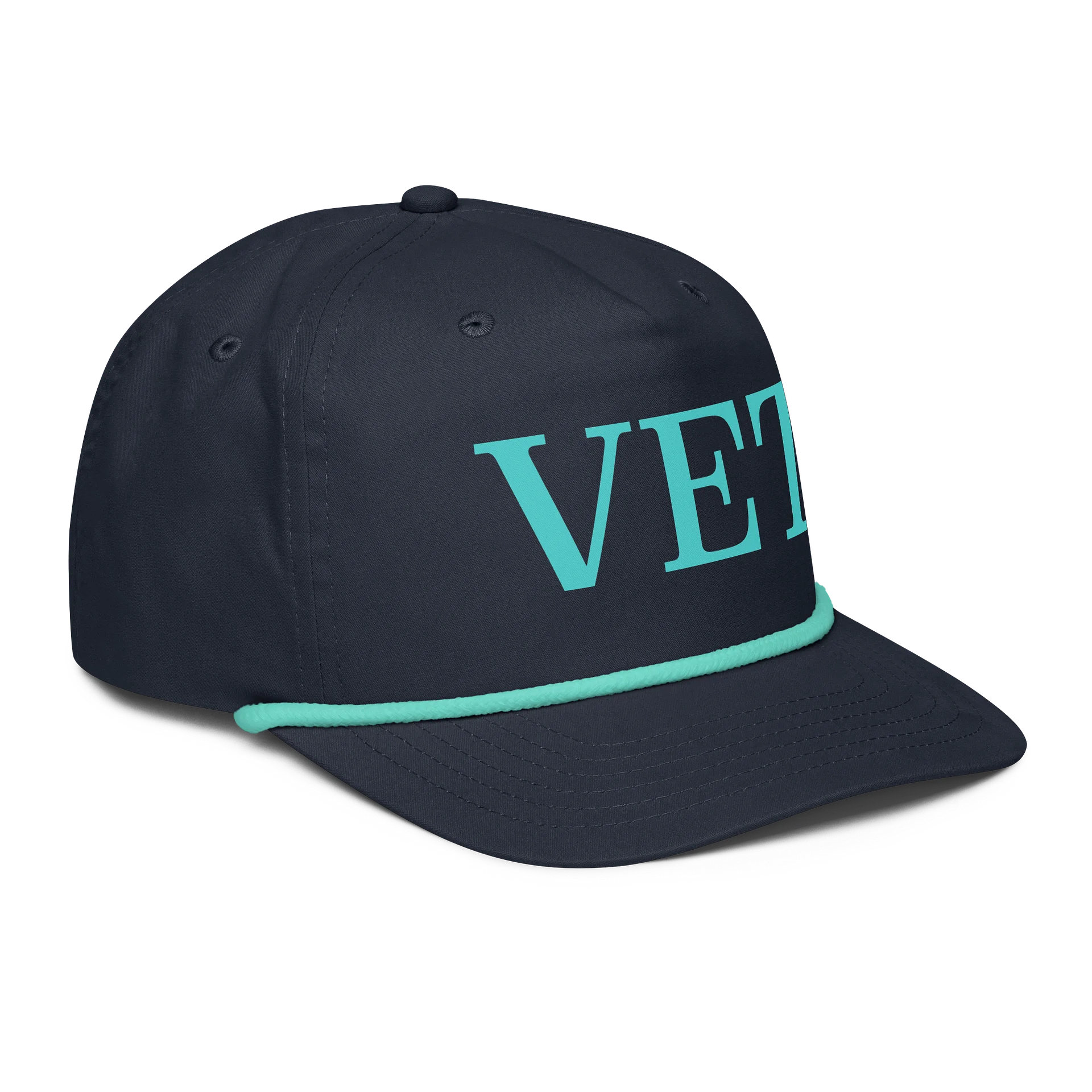 Turquoise VET Golf Rope Cap product image (4)