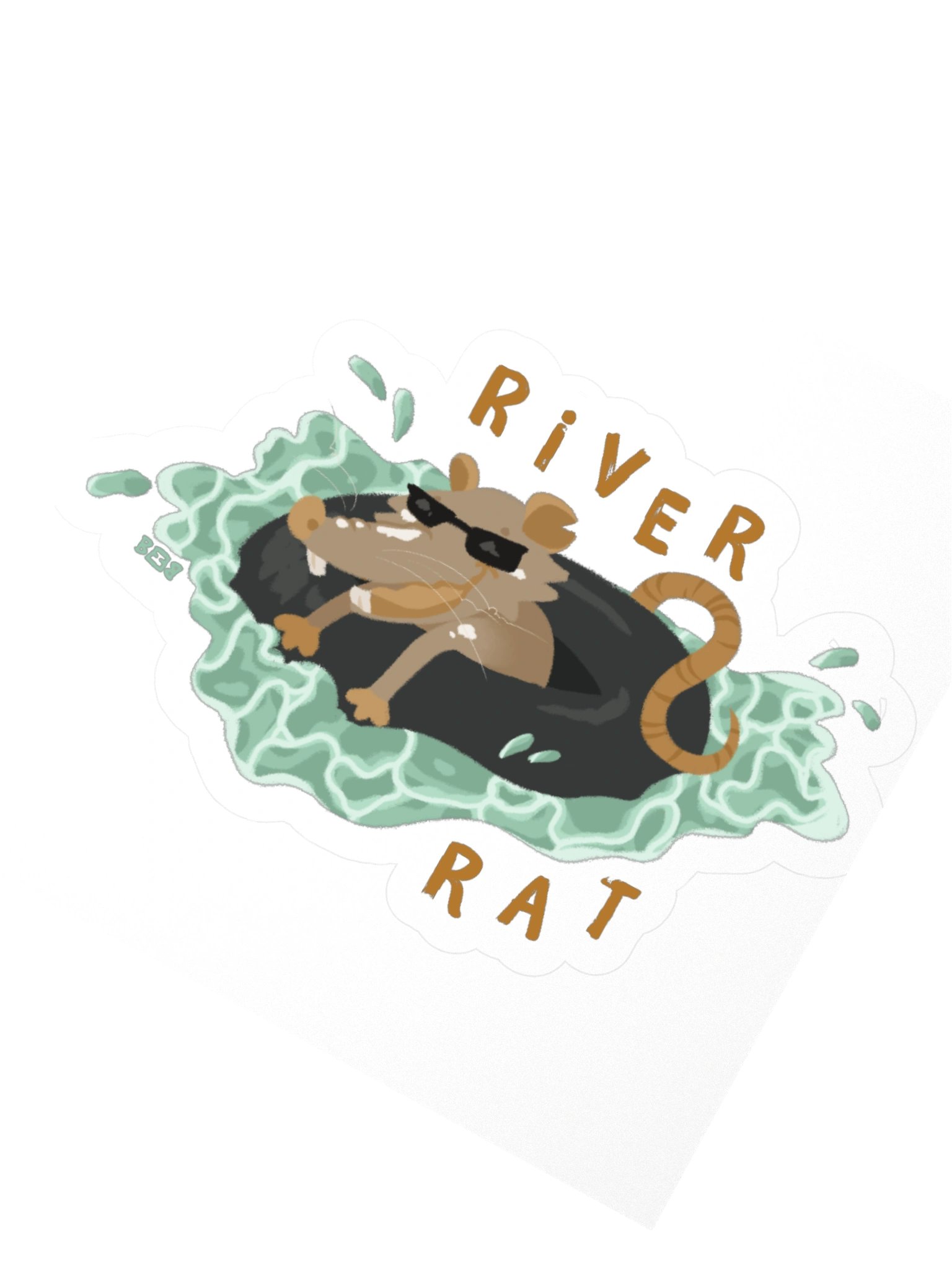 River Rat Sticker product image (4)