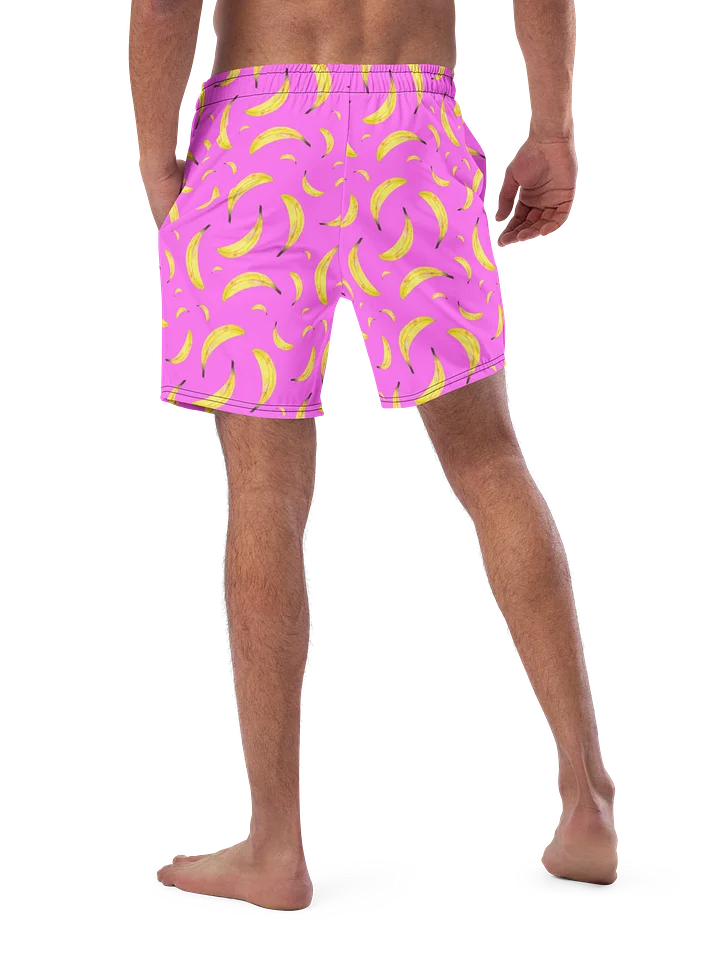 Bananapalooza pink swim trunks product image (1)