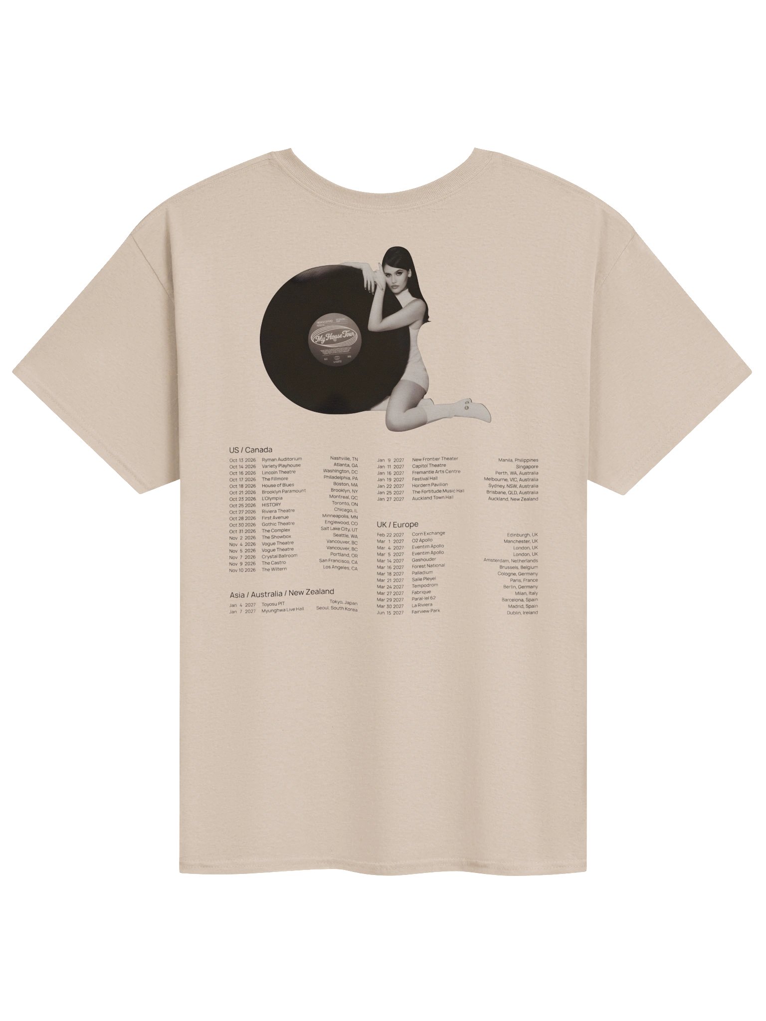 Sienna Spiro My House Tour Merch Tshirt product image (2)