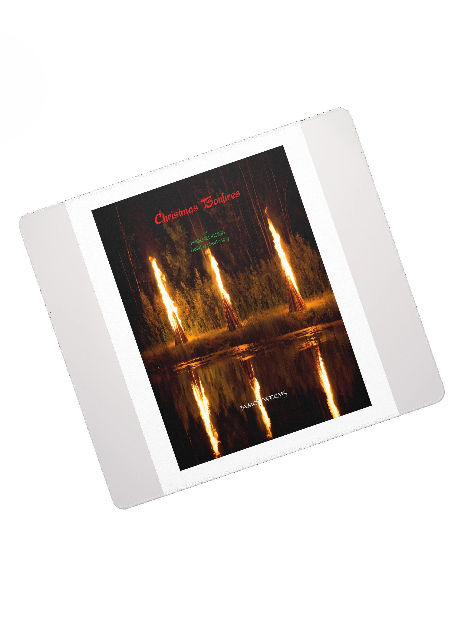 Christmas Bonfires Gaming Mouse Pad product image (11)