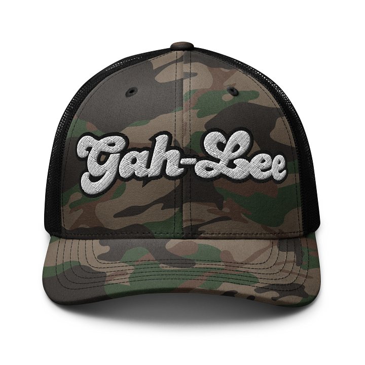 Gah-Lee Camo Trucker Hat product image (1)