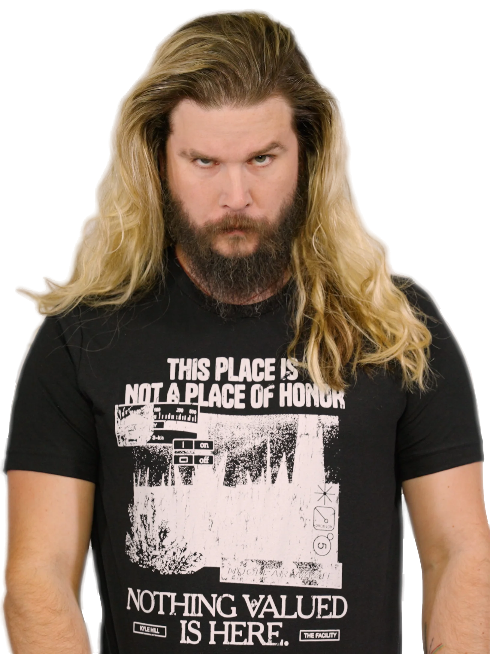 THIS IS NOT A PLACE OF HONOR (white) product image (1)