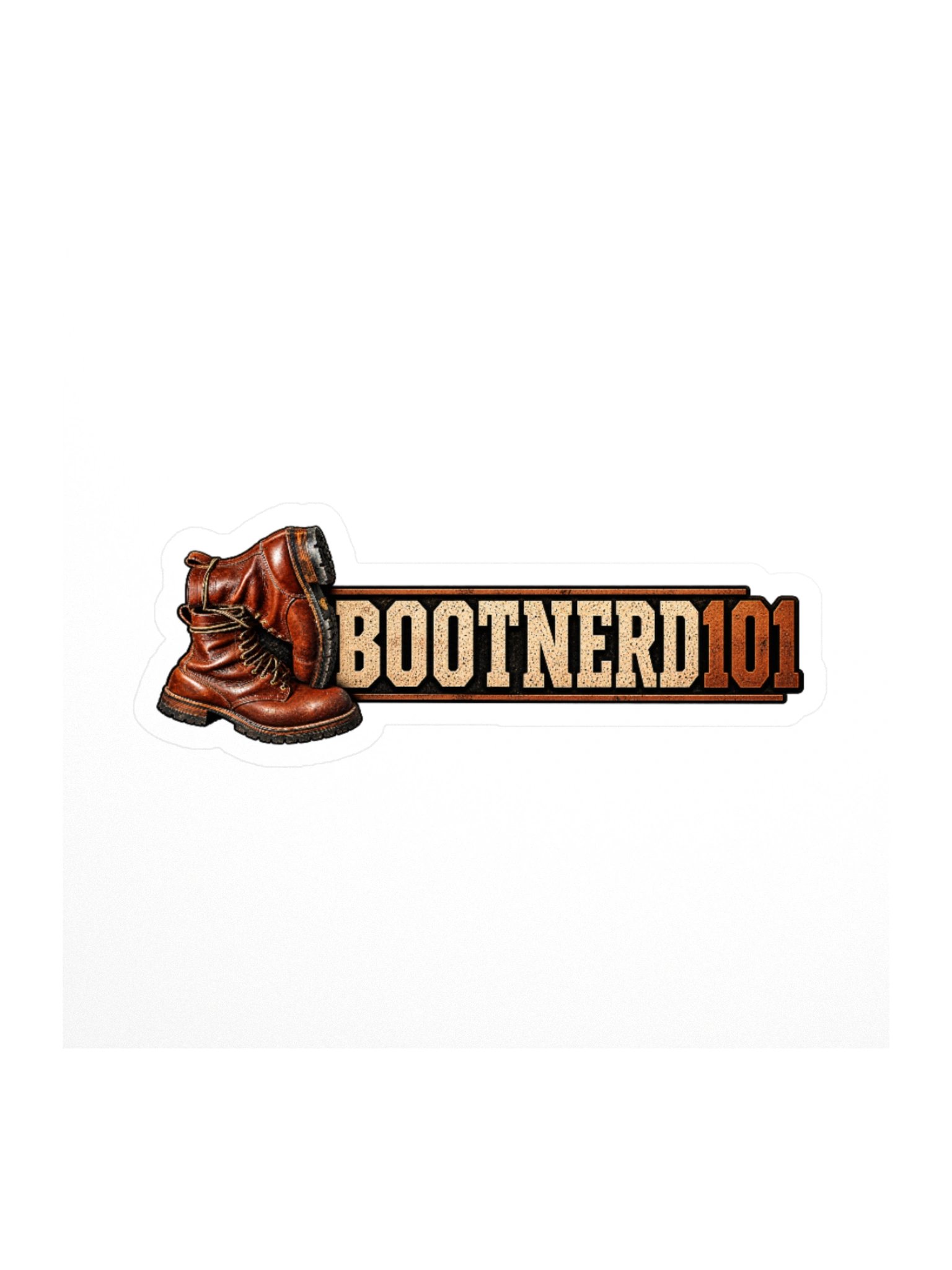 BootNerd101 Boots Logo Banner Sticker product image (1)