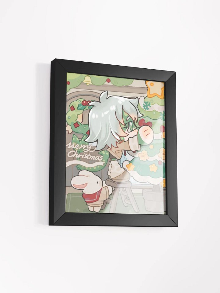 Portrait Framed "Ikari sets the Christmas Tree" product image (2)