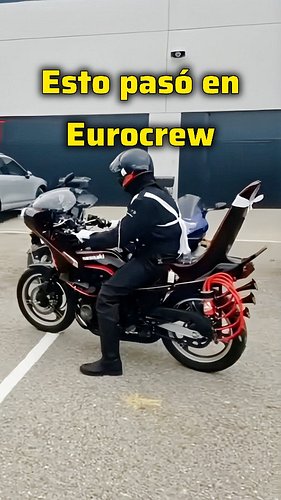 Así fue la llegada a @eurocrewspain en el Circuito de Navarra.

Gracias a @rekadista_txatarrista por el vídeo 👍

#motos #coch...