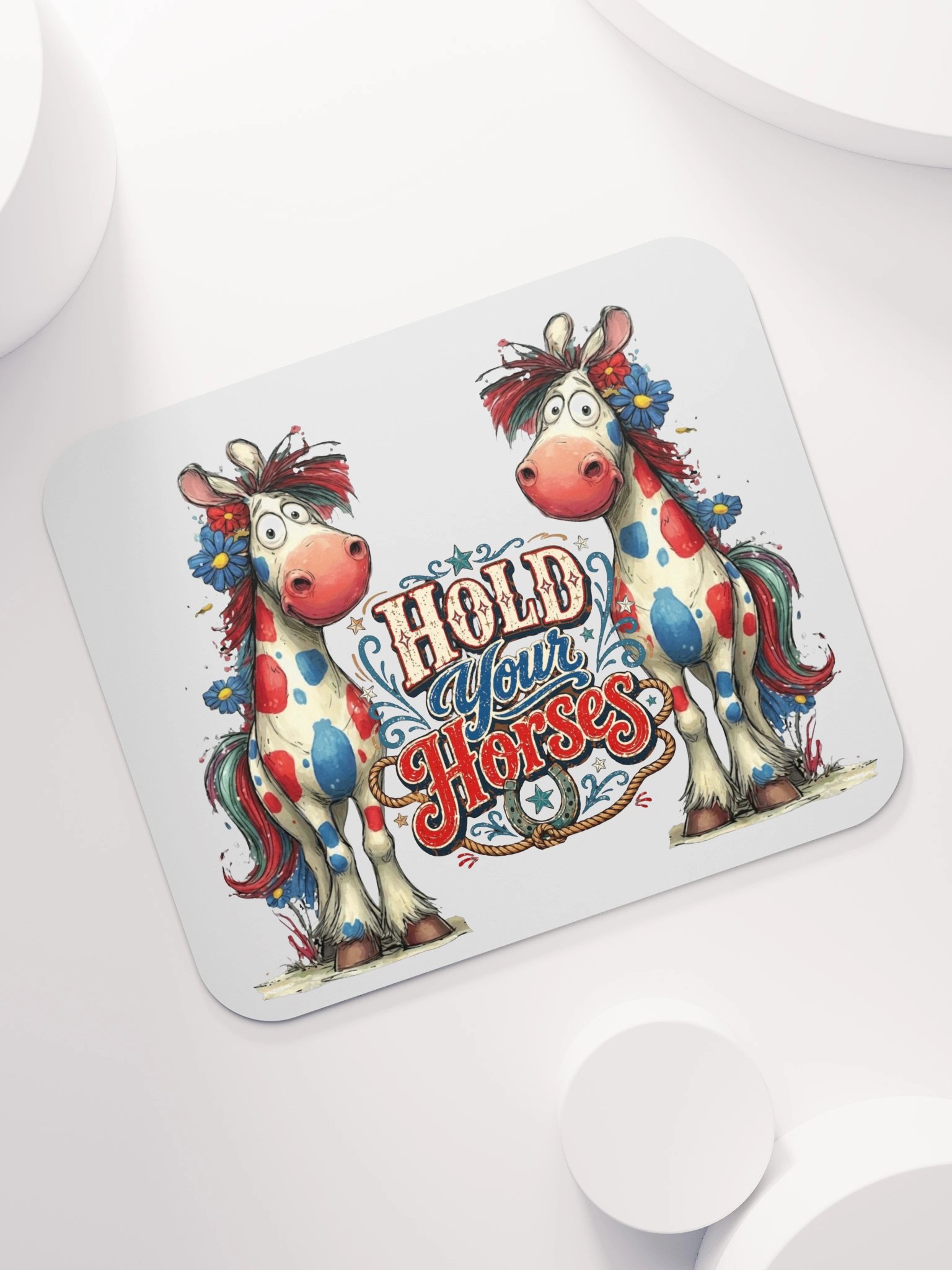 Hold Your Horses Mousepad product image (7)