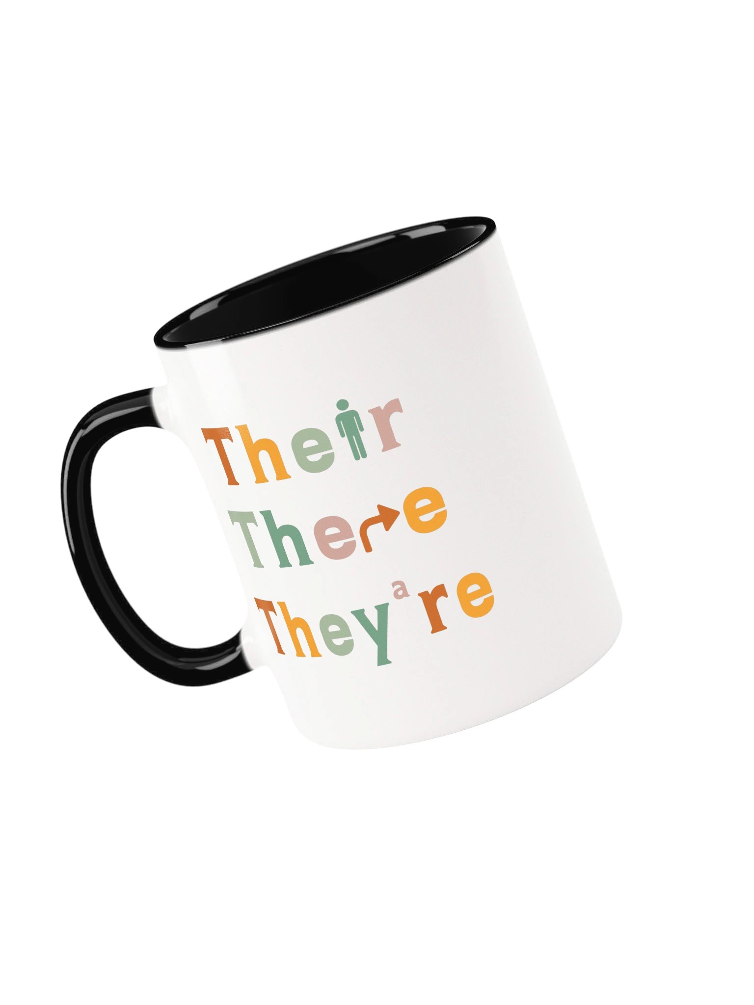 English Teacher Colorful Grammar Mug Their There They’re product image (41)