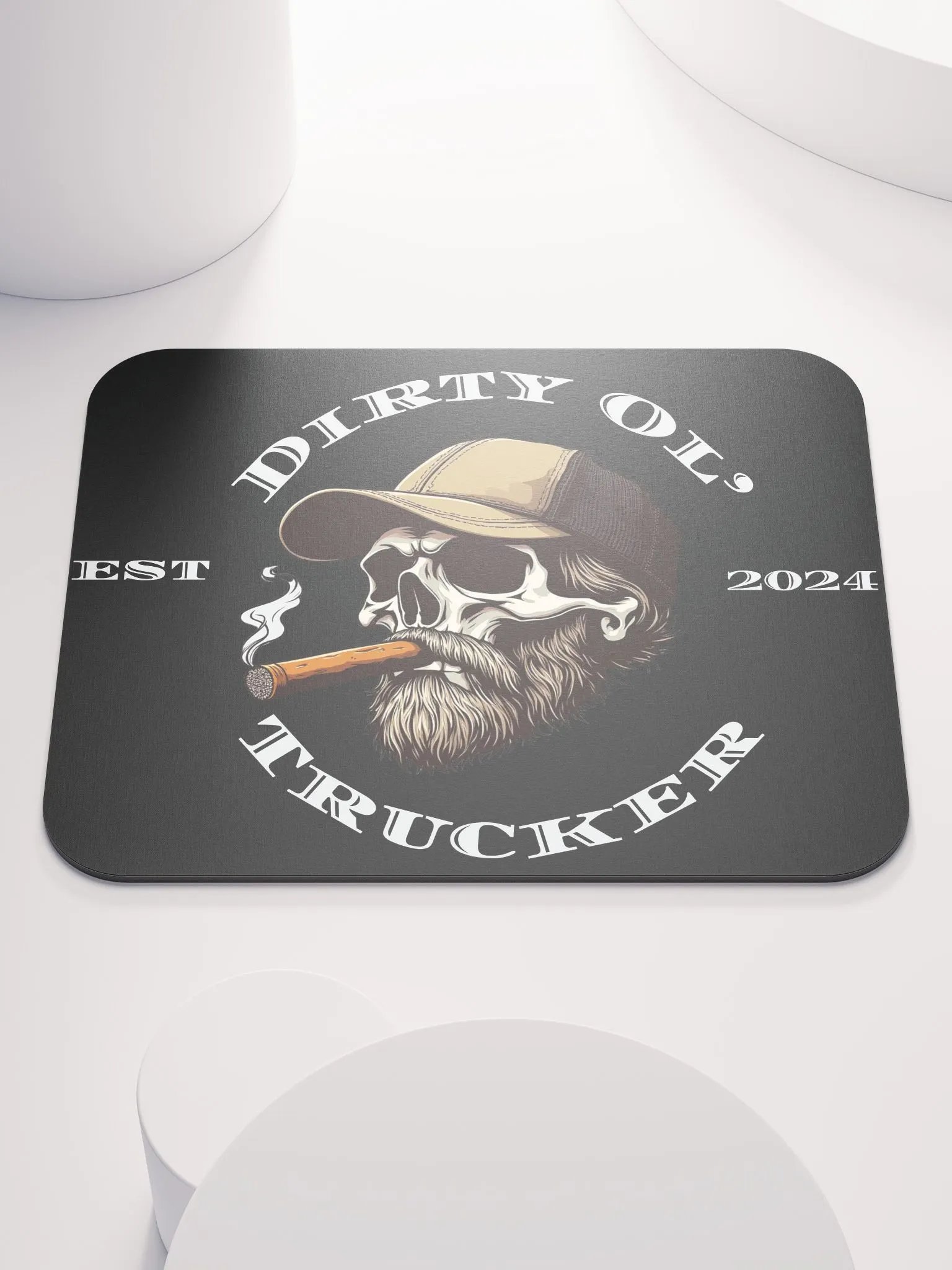 Dirty Ol' Trucker Mouse Pad product image (1)