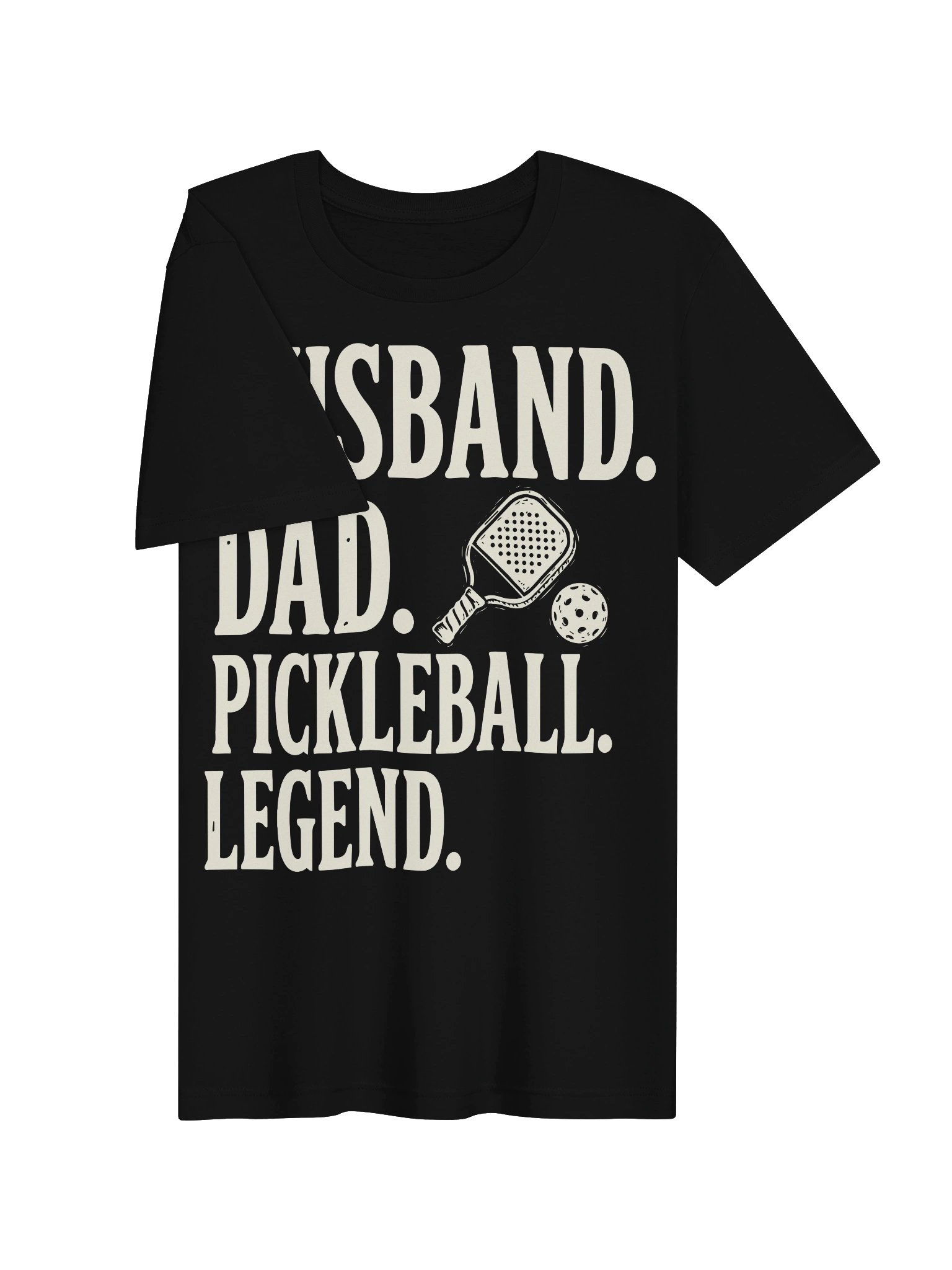 Husband Dad Pickleball Legend Shirt | Funny Pickleball Gift for Him product image (13)