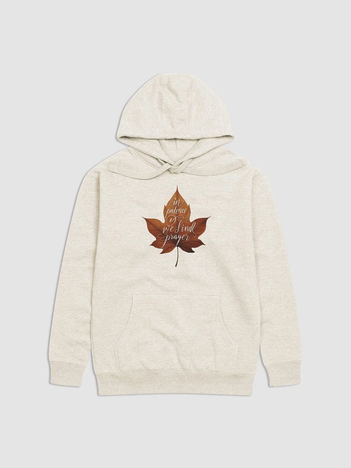 Maple Leaf Prayer Unisex Hoodie product image (1)