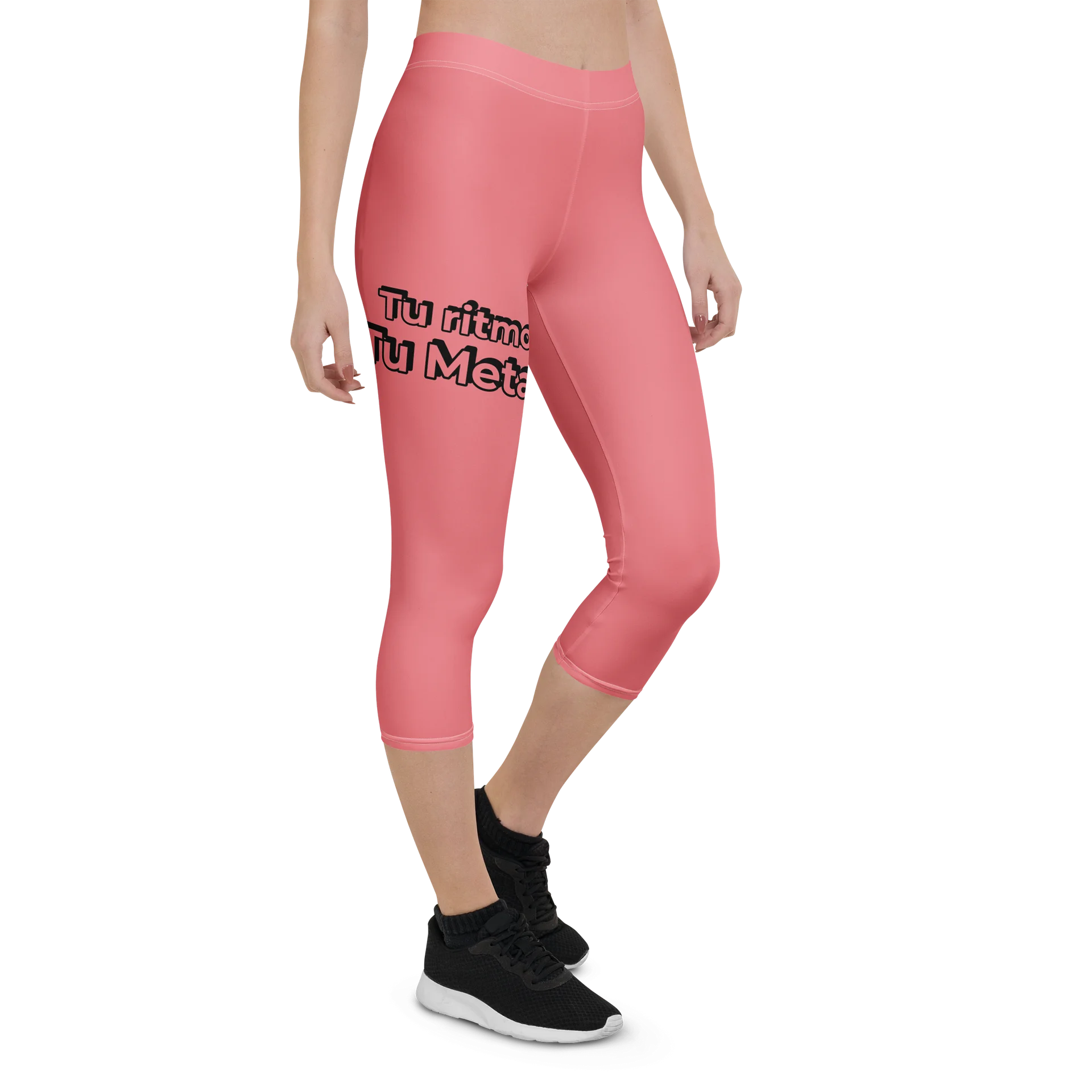 Pink Tu Ritmo • Tu Meta Capri Leggings Tranquilo Quieto Brand product image (7)