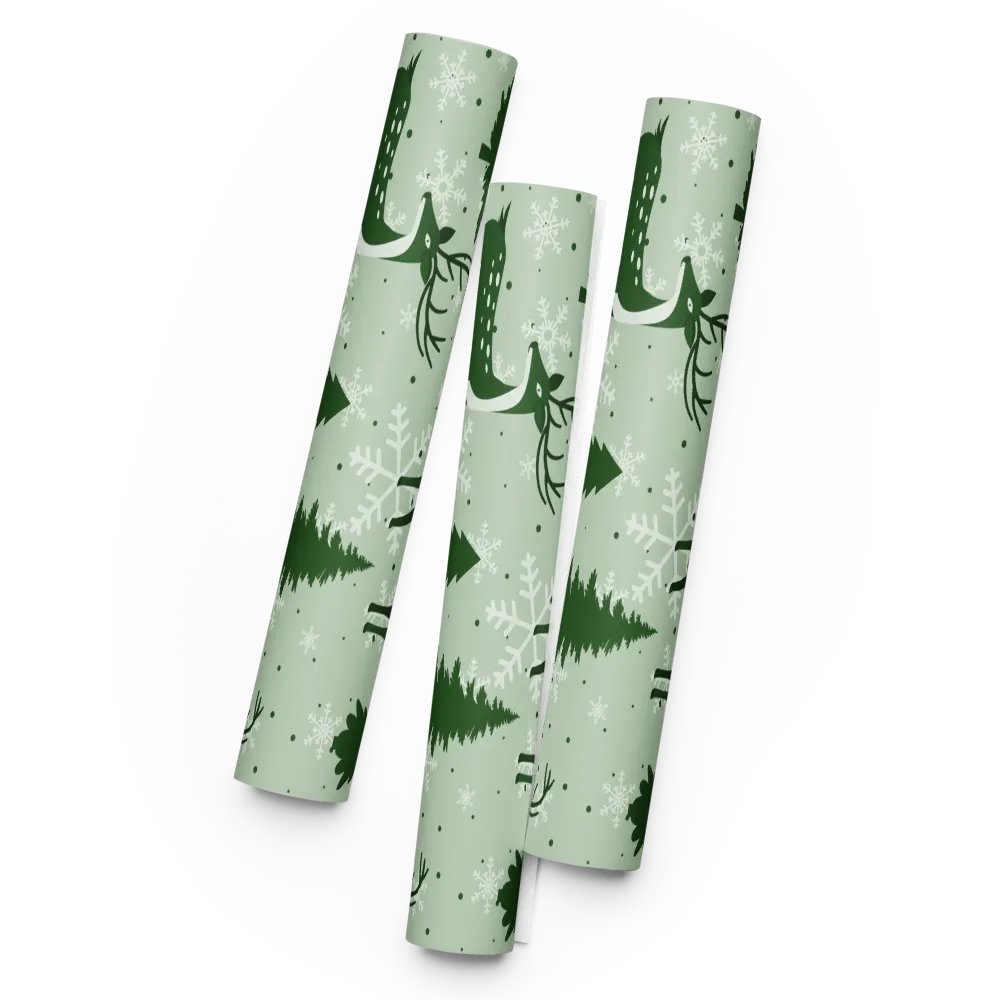 Reindeer Wrapping paper product image (5)