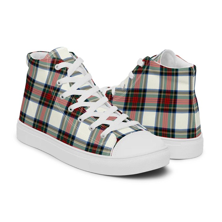 Stewart Dress Tartan Women's Hi-Top Shoes product image (2)