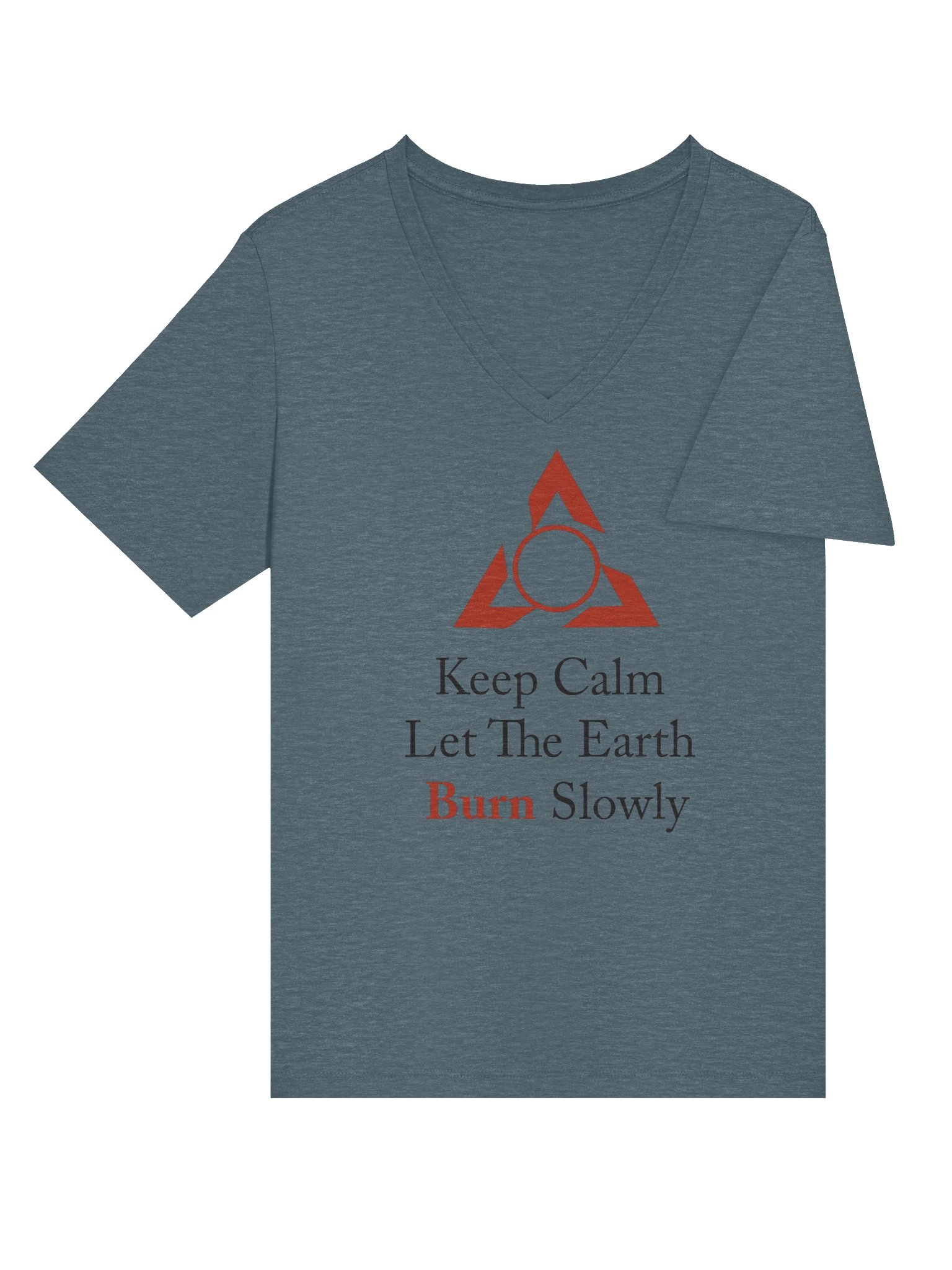 Keep calm | Bella+Canvas Women's Relaxed V-Neck T-Shirt product image (4)