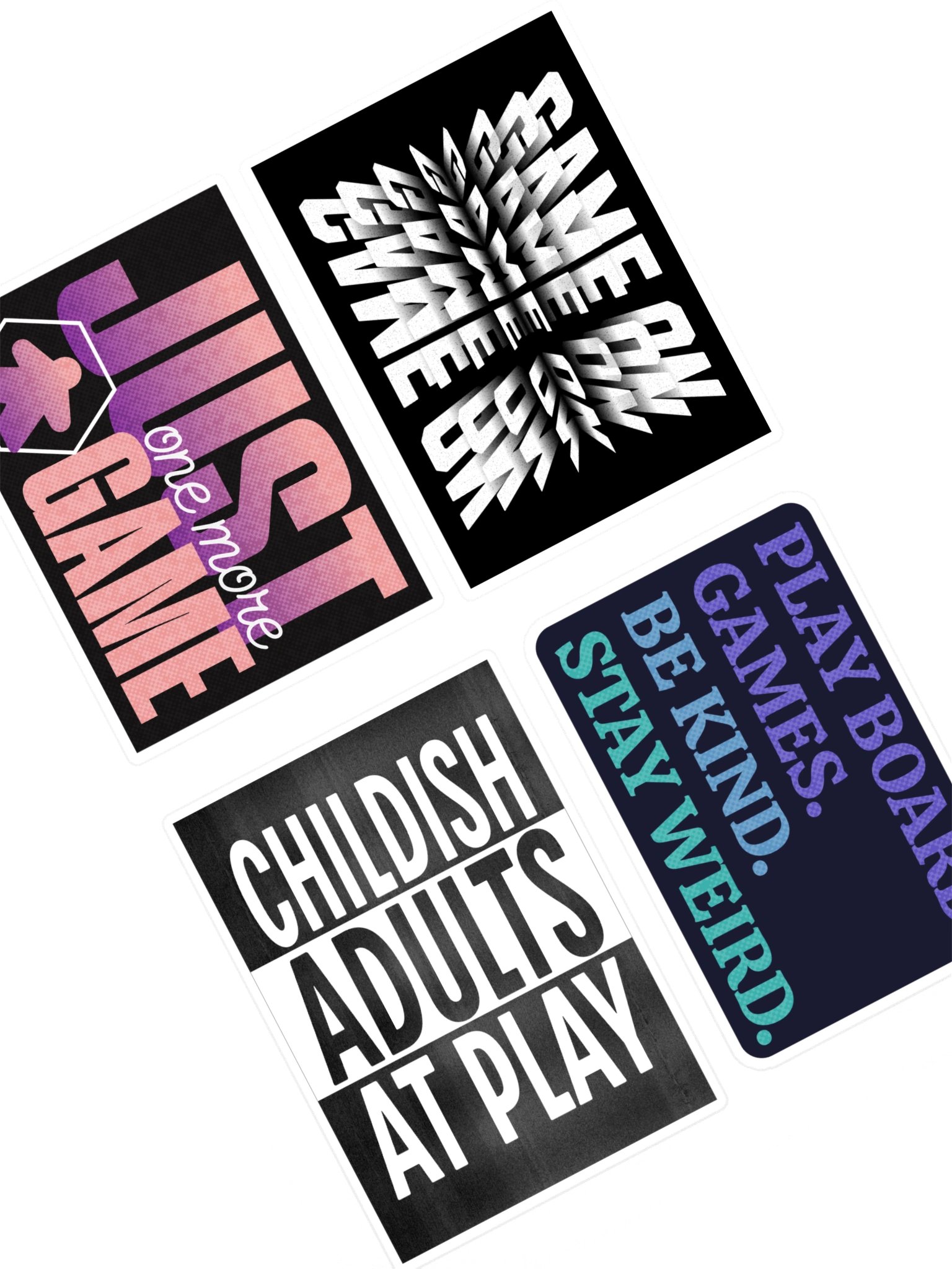 Board Game Obsessed Sticker Pack 11 product image (1)