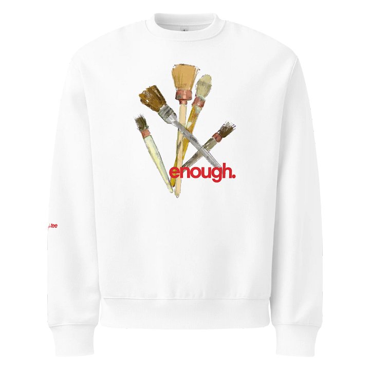 enough hand-drawn sweatshirt product image (1)