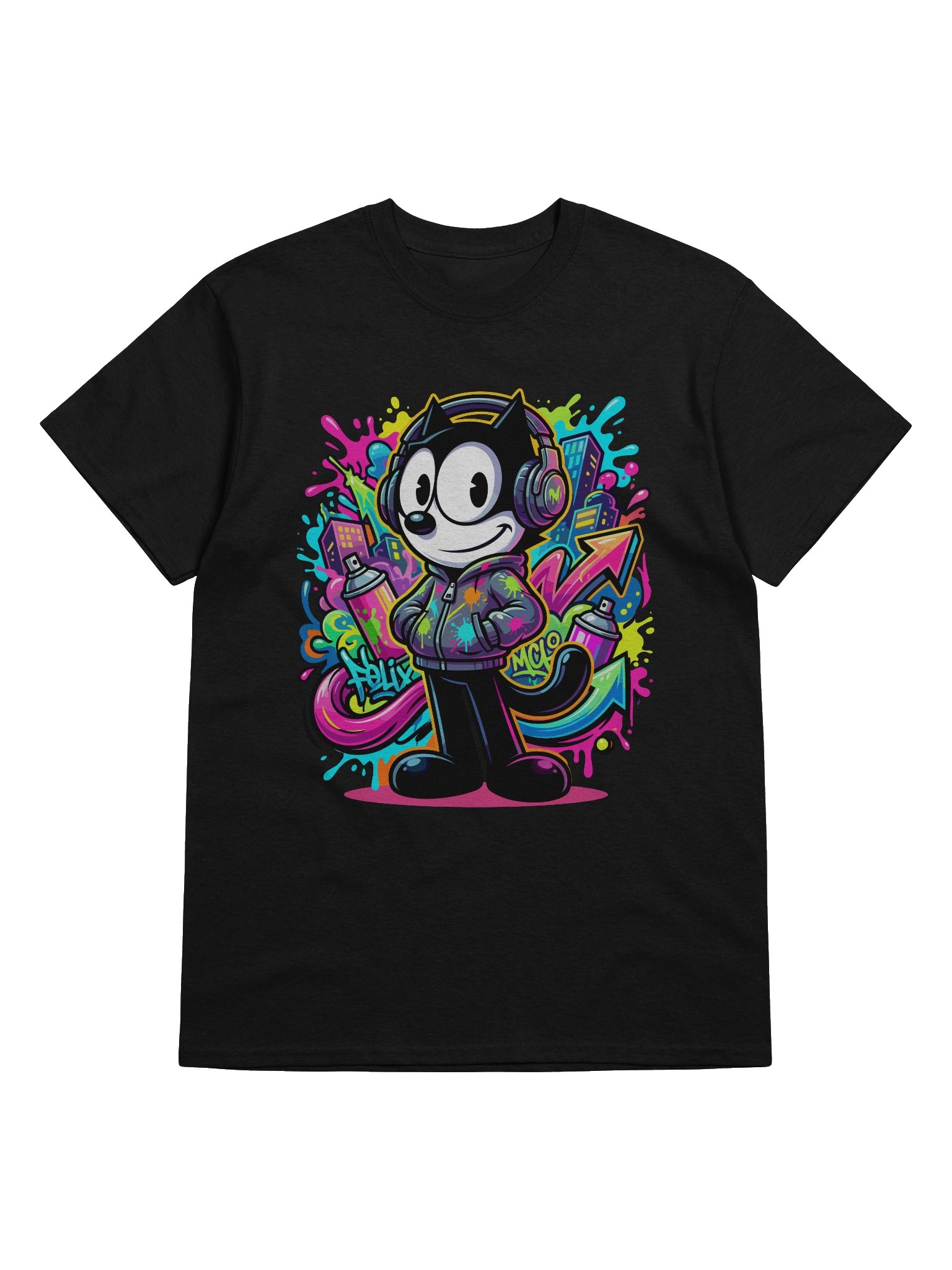 Felix graffiti t-shirt product image (39)