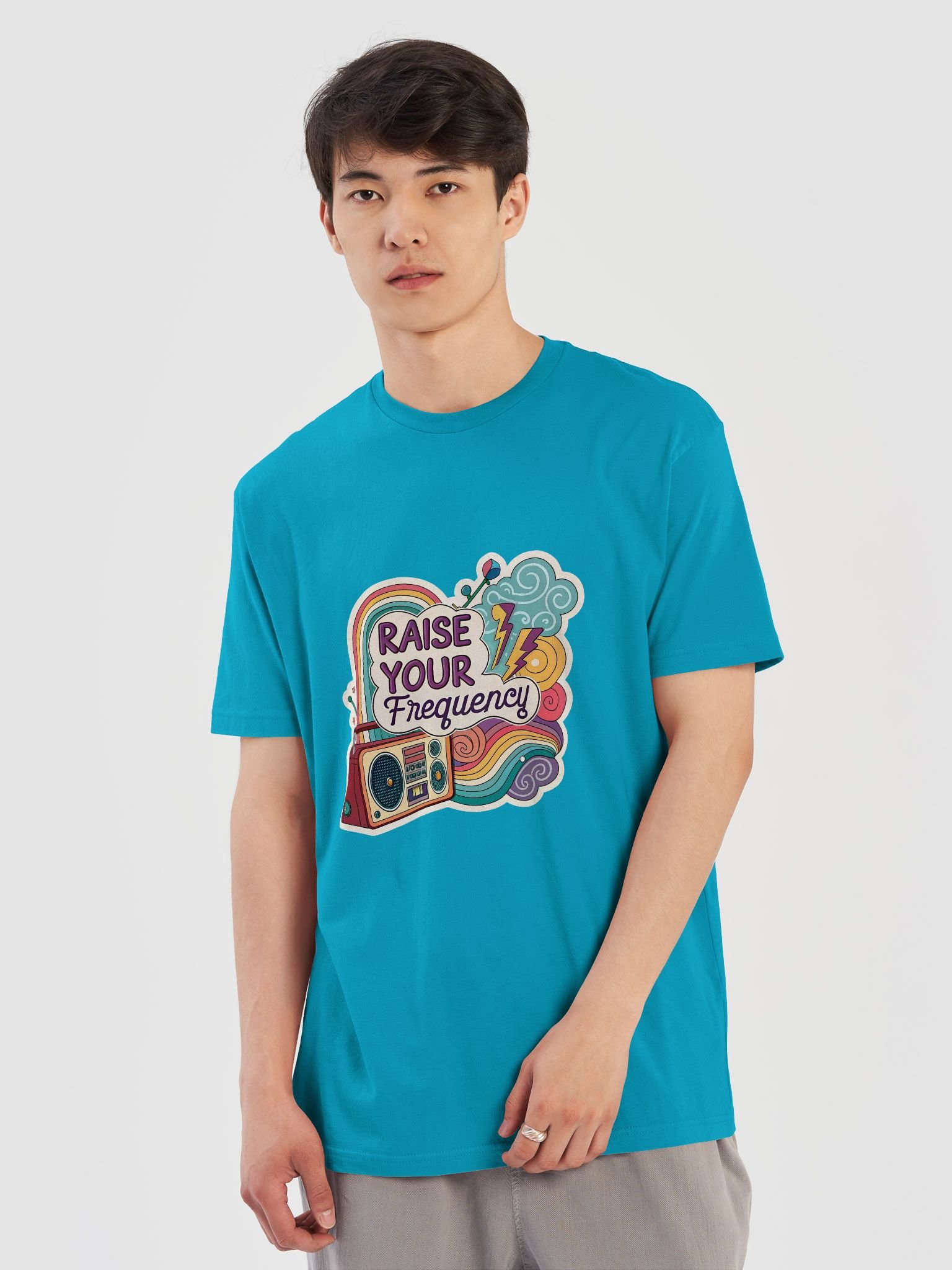 Raise Your Frequency Retro T-Shirt product image (4)