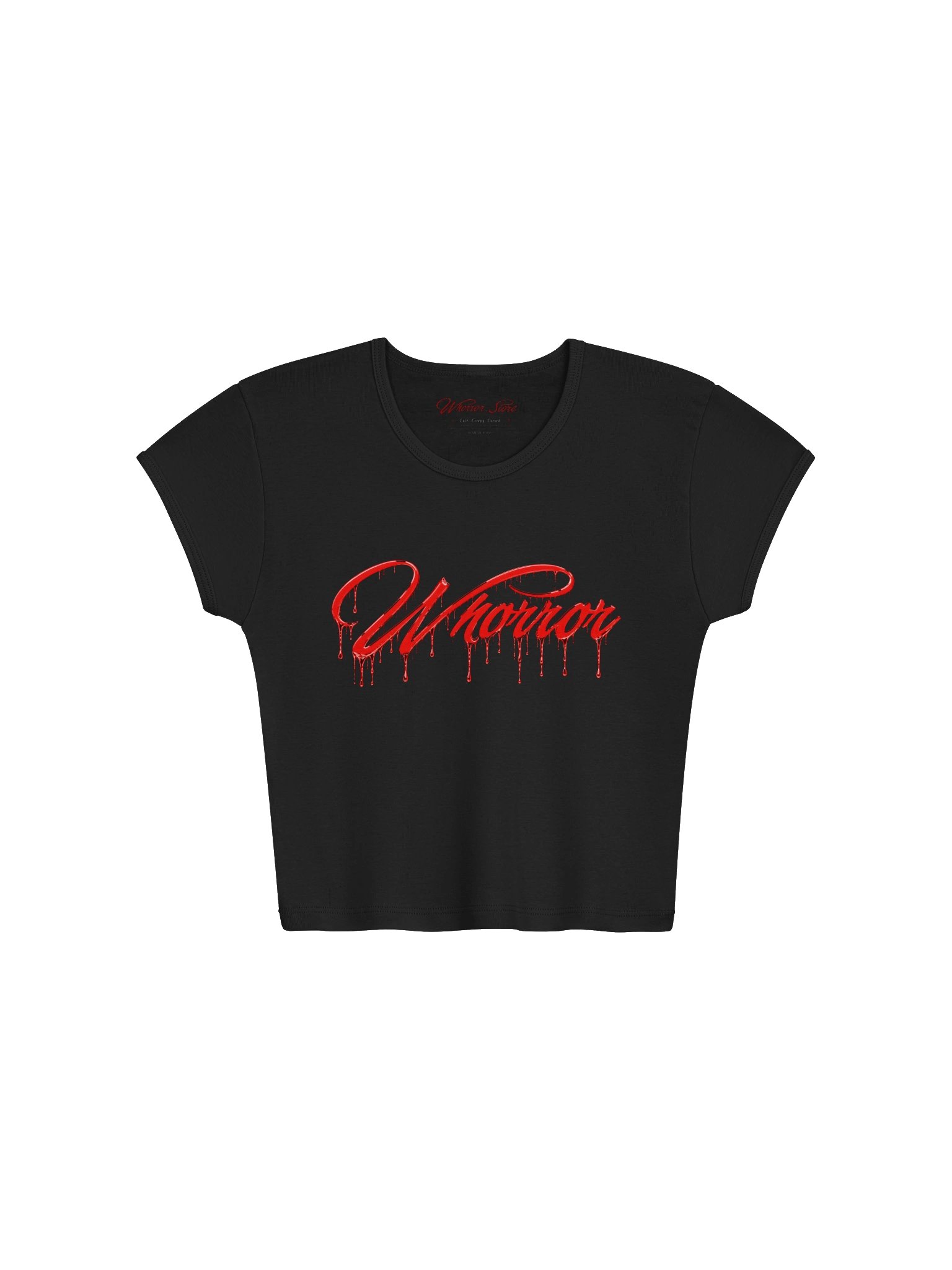 Whorror Baby Tee Crop Top product image (2)