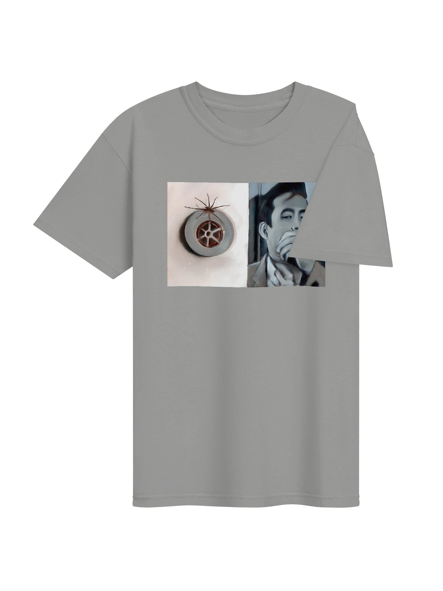 What Norman Bates REALLY Saw In The Shower // T-shirt grey product image (4)