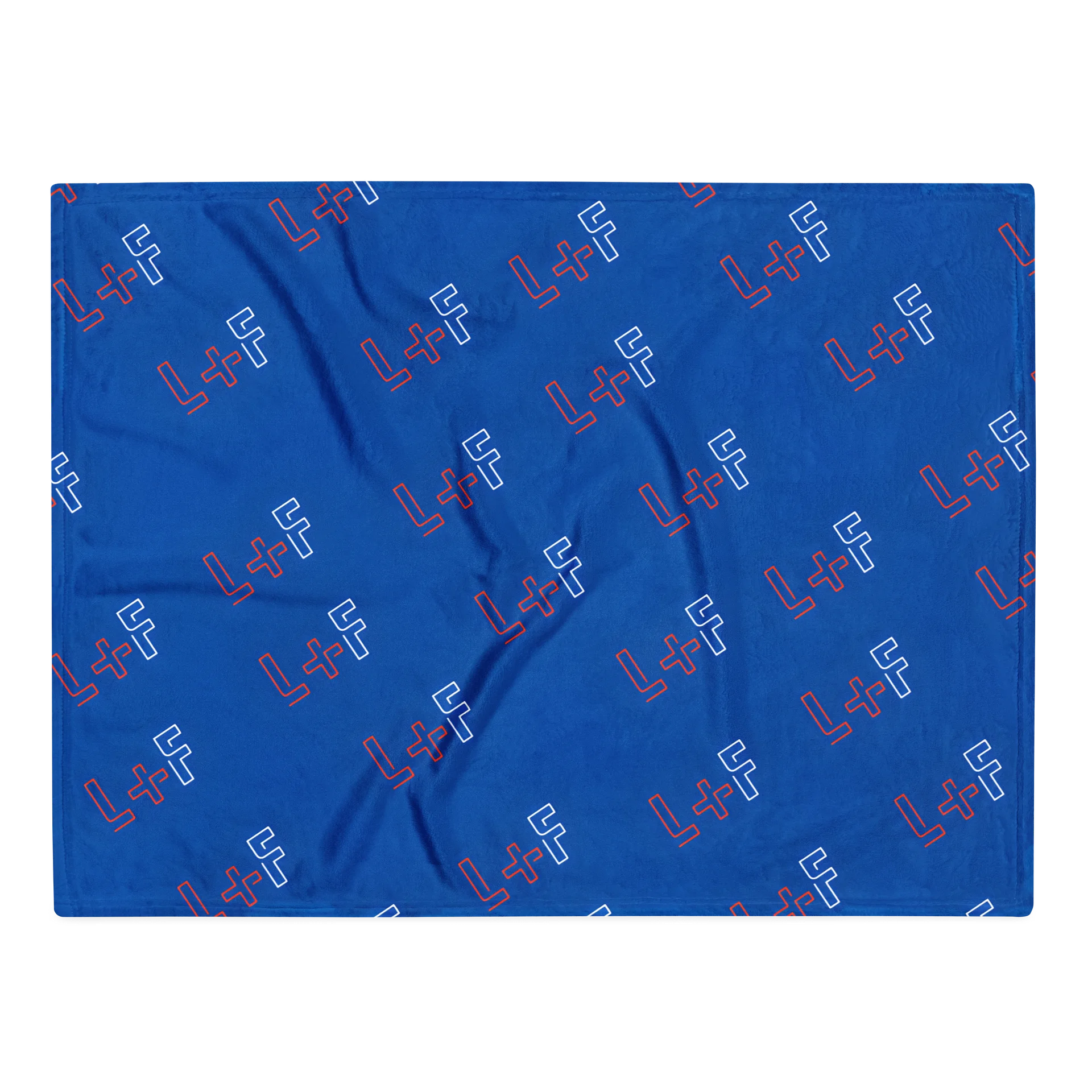 Legos + Figures Throw Blanket product image (1)
