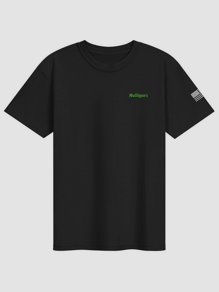 Mulligan’s Minimal Green Logo Tee product image (1)