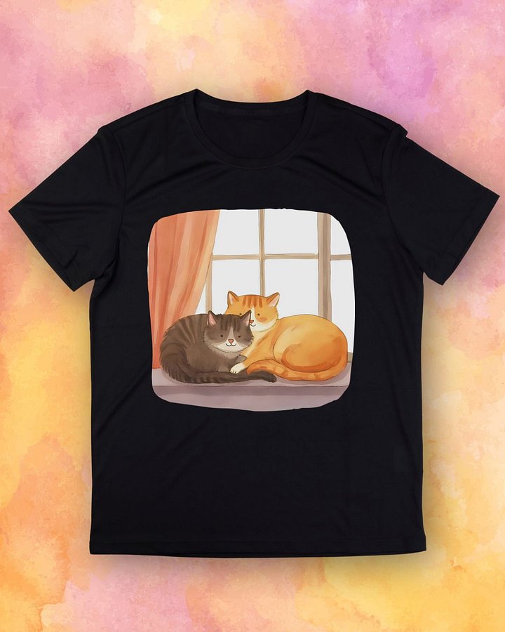Two Cats By The Window T-Shirt product image (1)