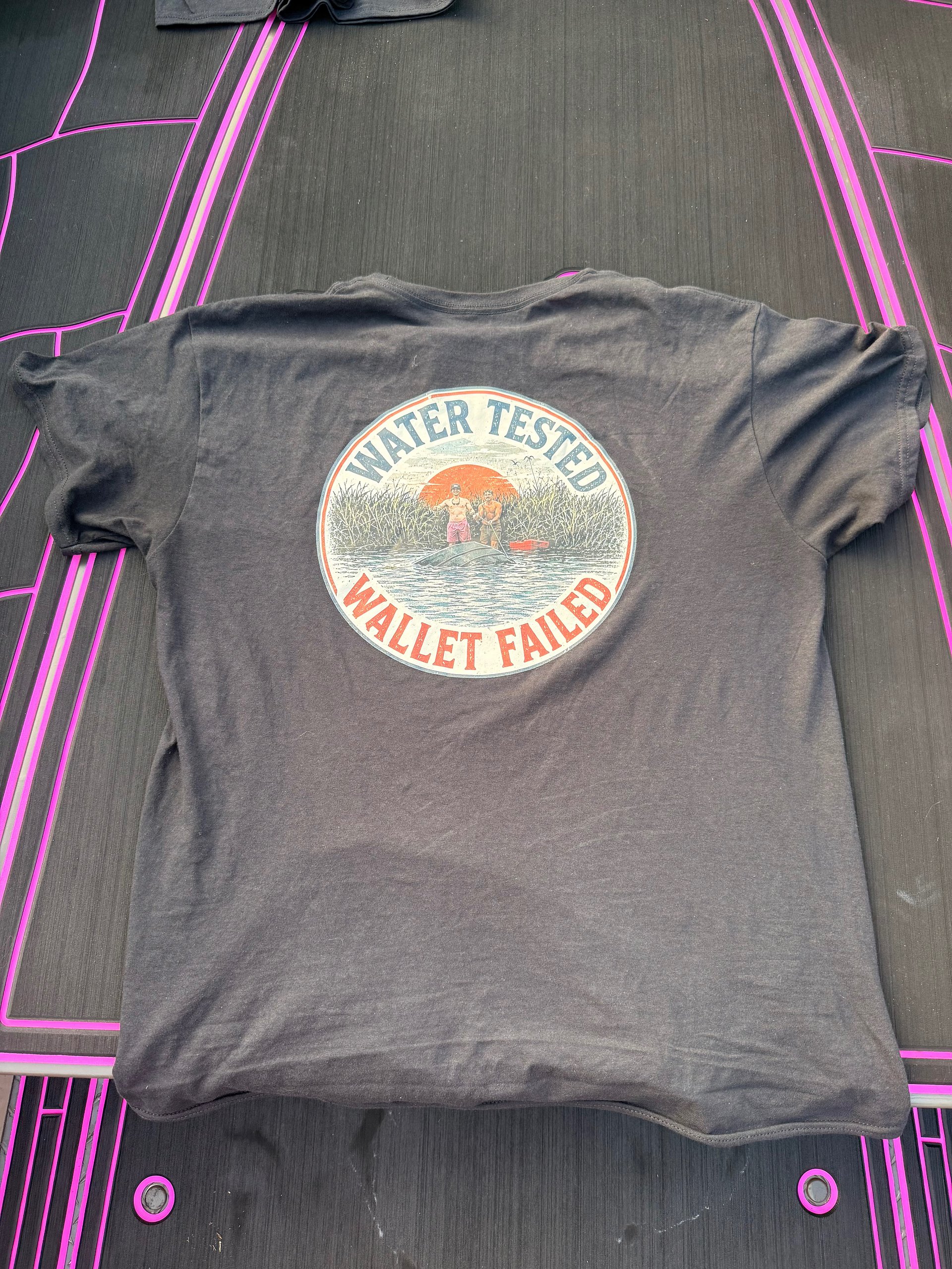 WATER TESTED WALLET FAILED T SHIRT product image (1)