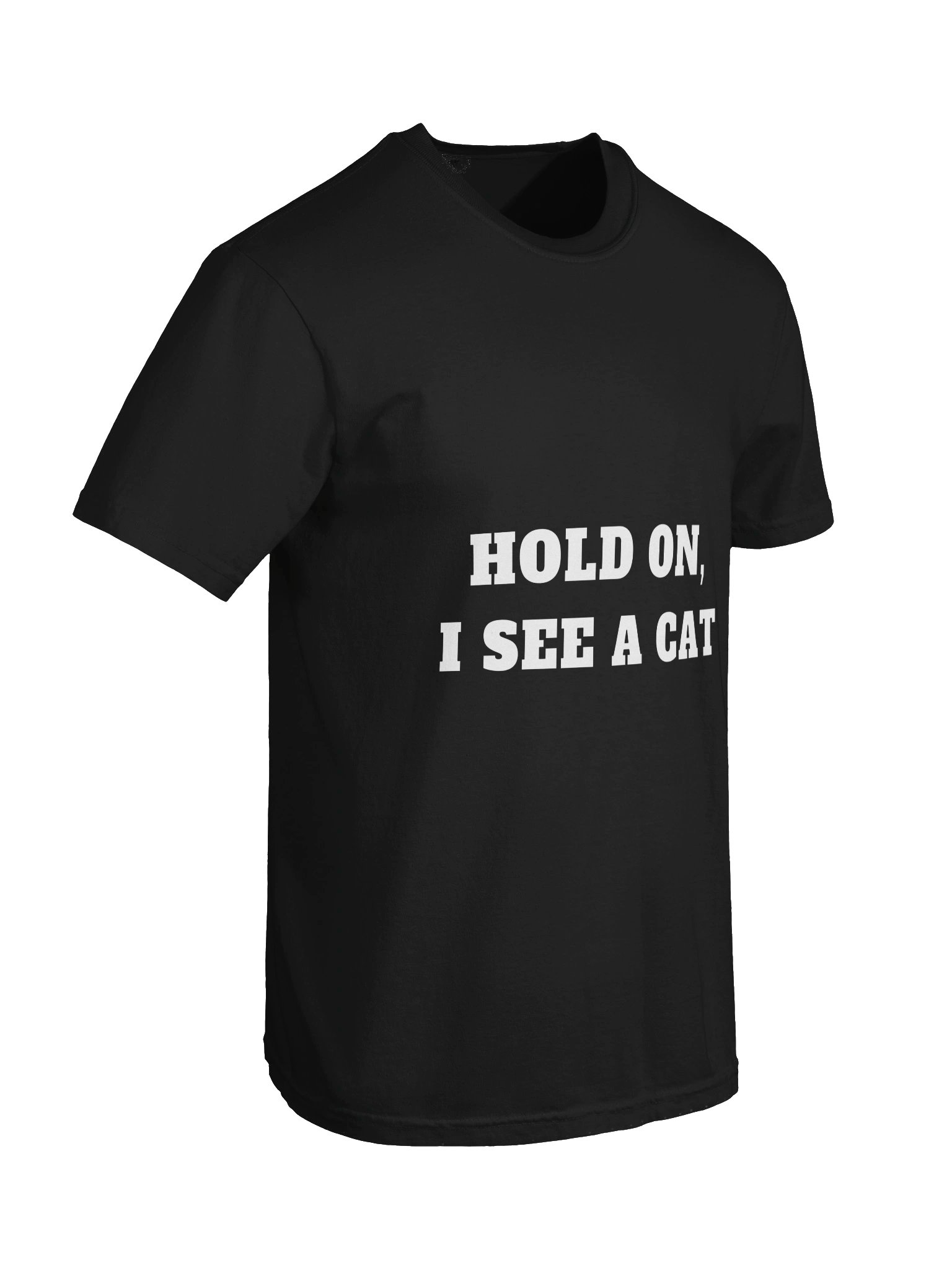 Hold On, I See a Cat Tee product image (33)