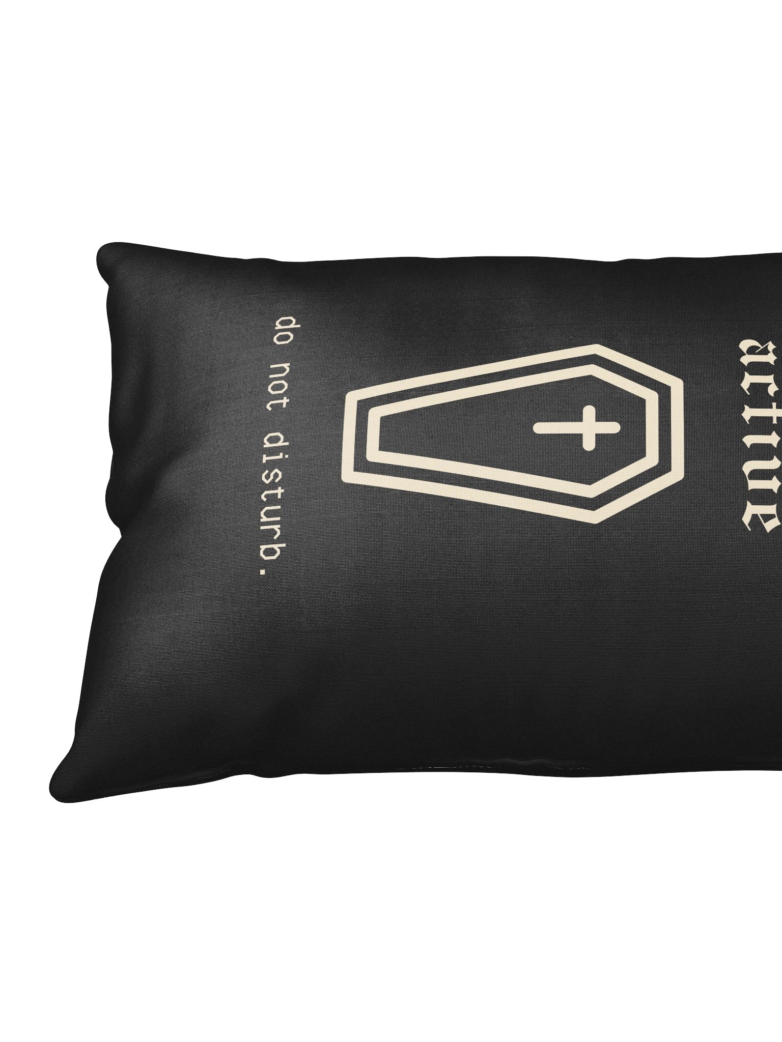 Coffin Mode Active Pillow | Gothic Chronic Pain & Spoonie Rest Decor product image (4)