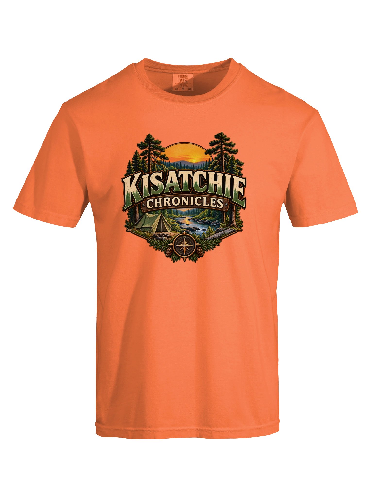 Kisatchie Chronicles Wilderness Emblem Comfort Colors Tee product image (53)