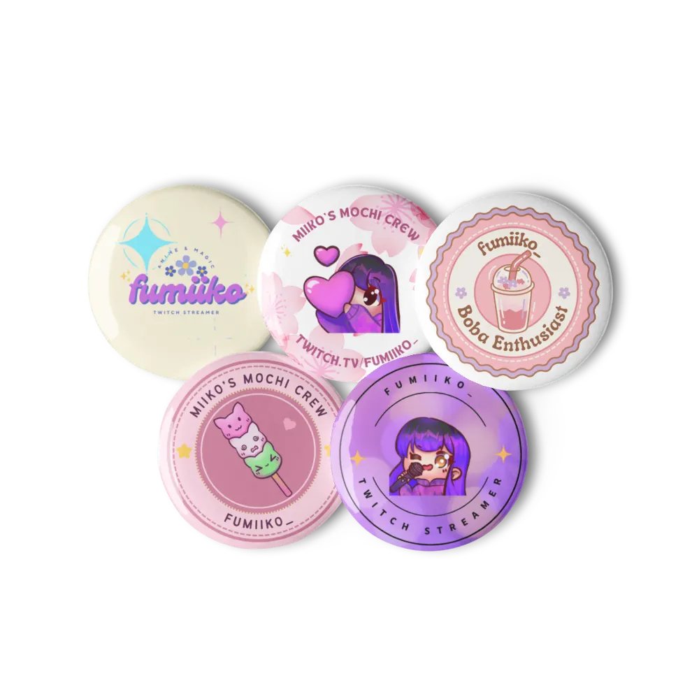 Miiko's Twitch Button Set product image (3)