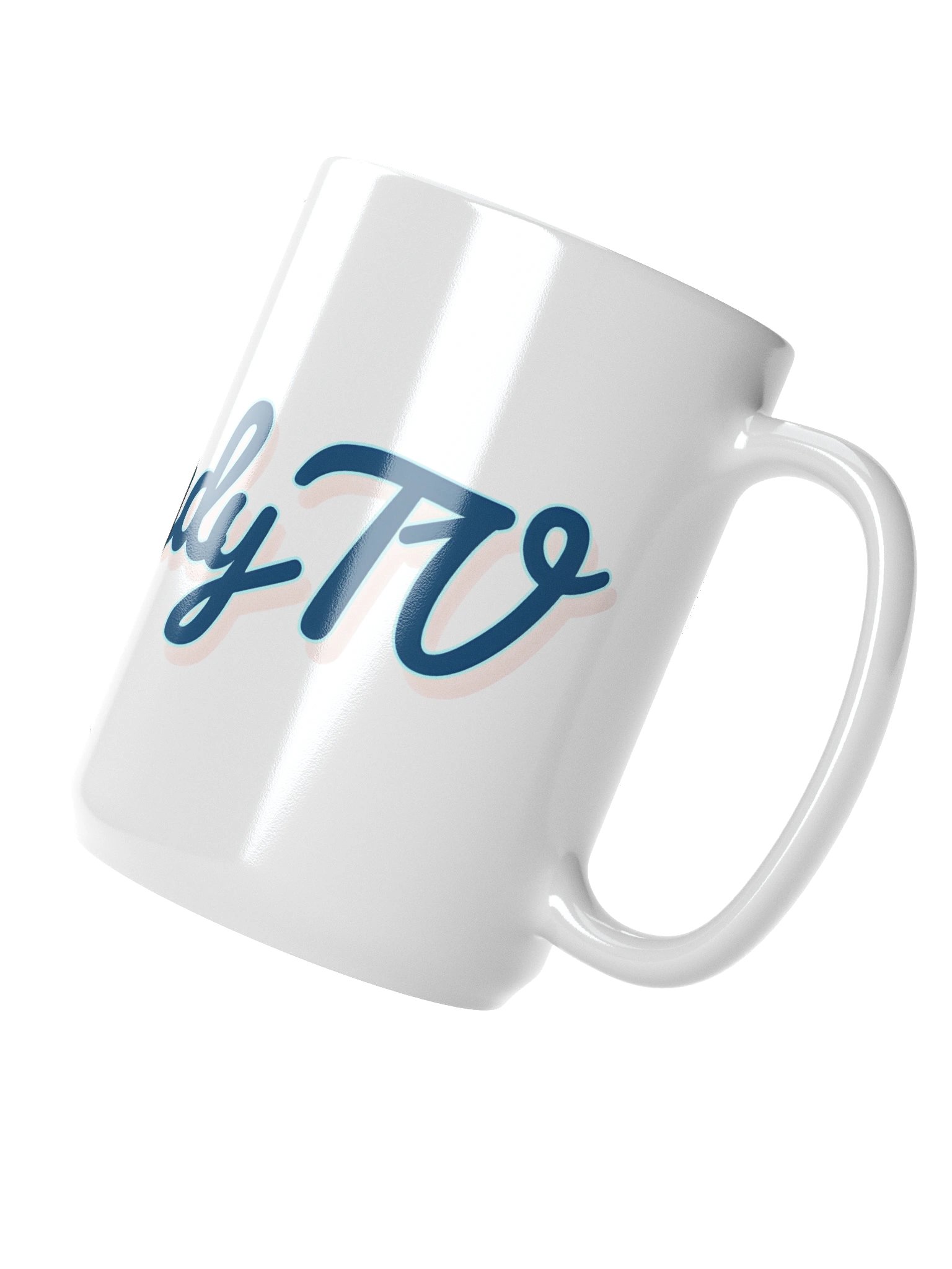BosseladyTV Face Logo 15 oz Mug product image (3)