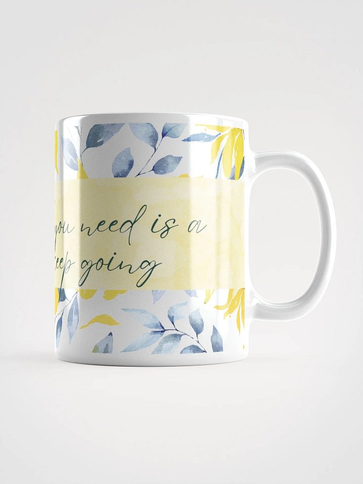Keep Going Floral Reminder Mug product image (2)