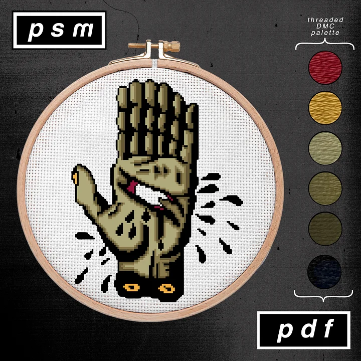 Dan Higgs Severed Seven Finger Hand Pattern product image (1)