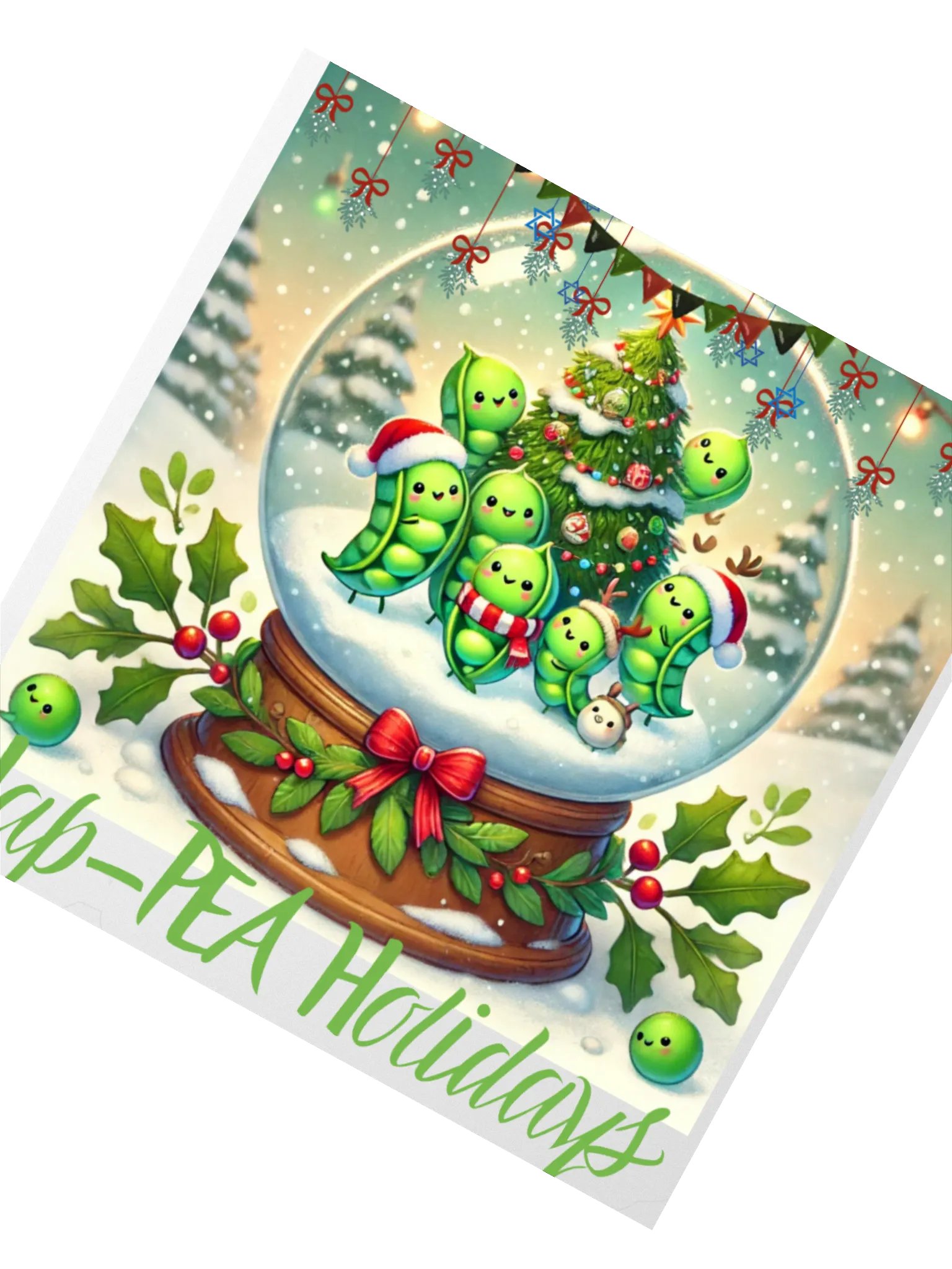 Hap-Pea Holidays Stickers product image (5)