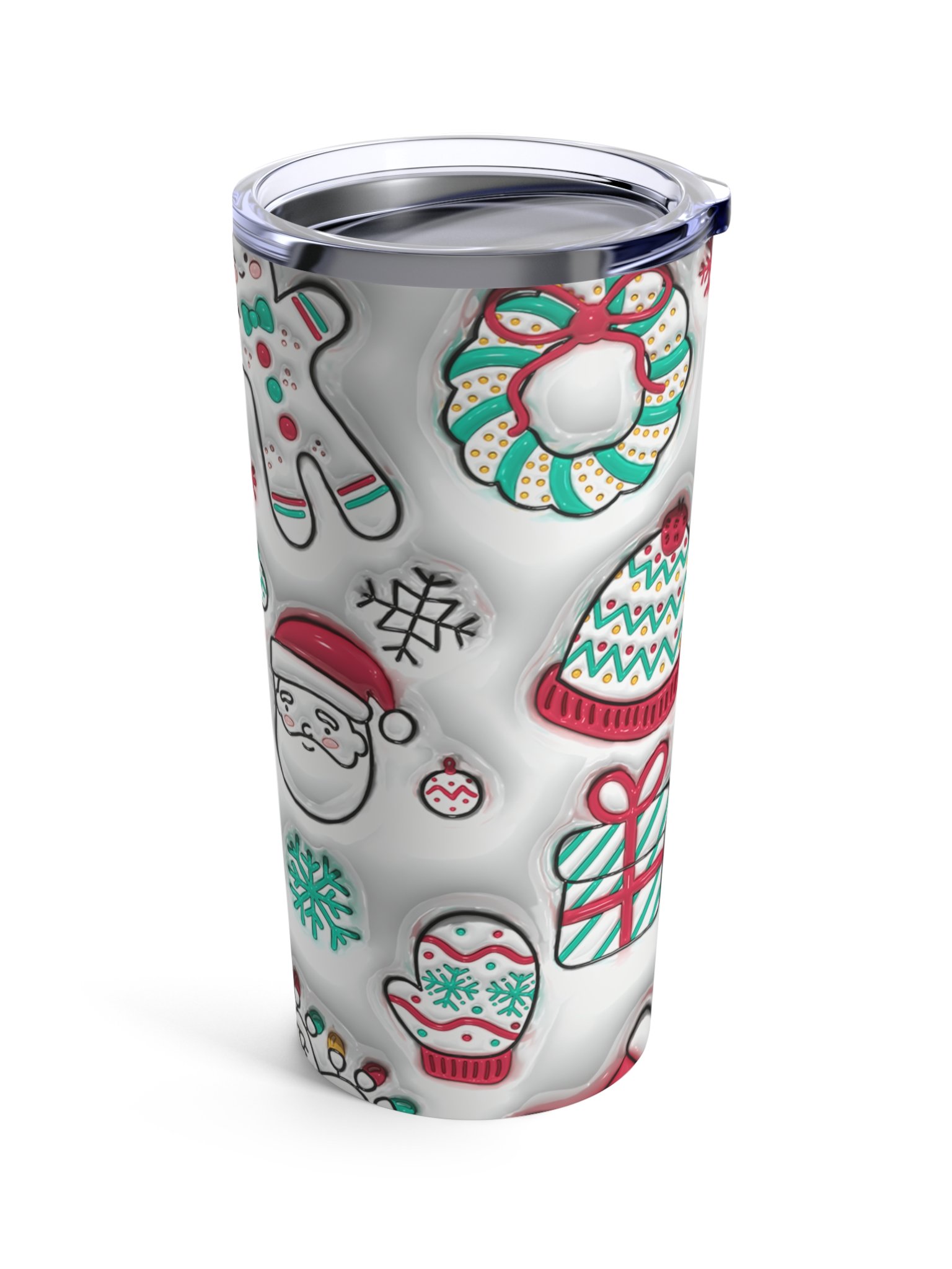 Cheerful Drops Holiday Stainless Steel Tumbler product image (5)