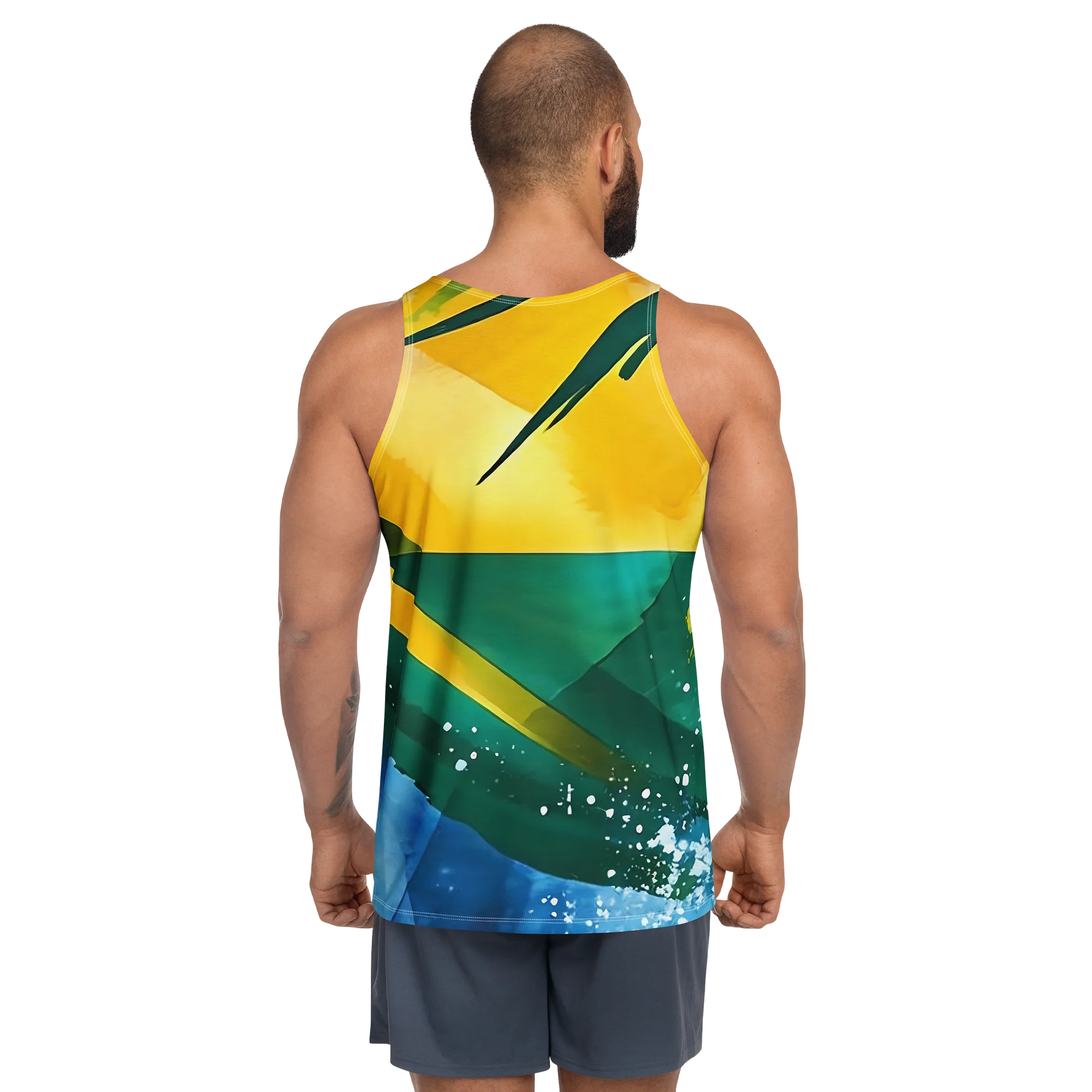 SVG Vintage Sport Diplomat Print - Caribbean Apples | Tank Top product image (4)