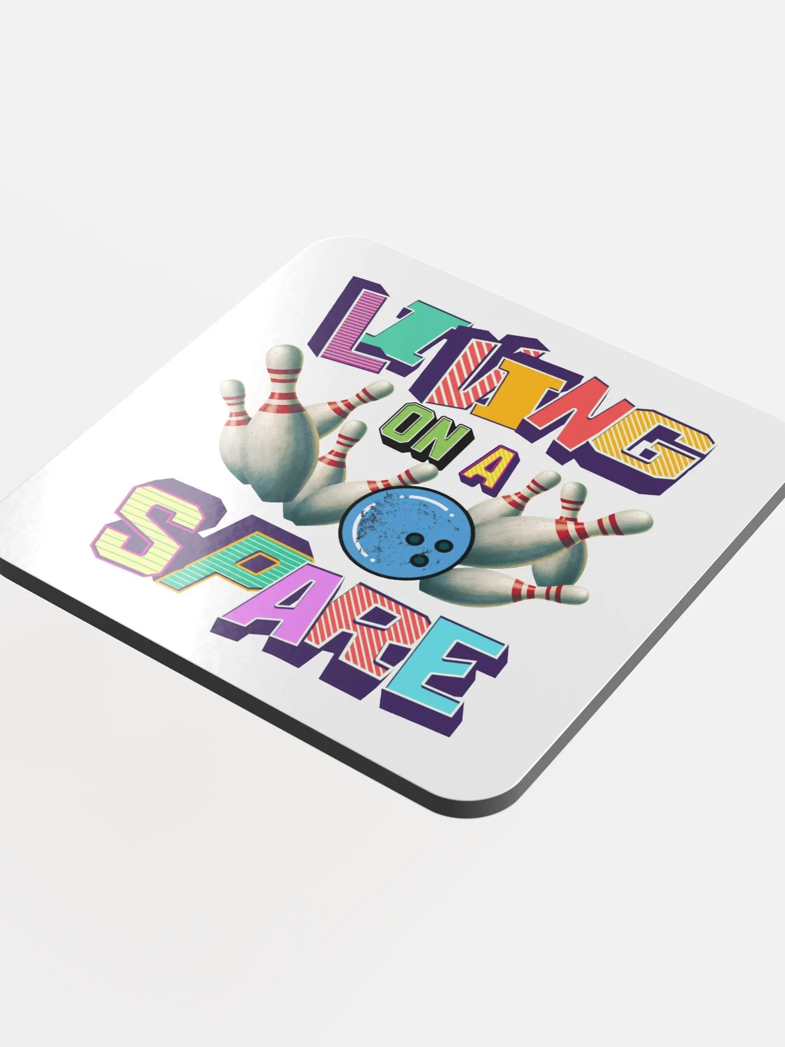 Living On A Spare Strikes Coaster Set product image (1)