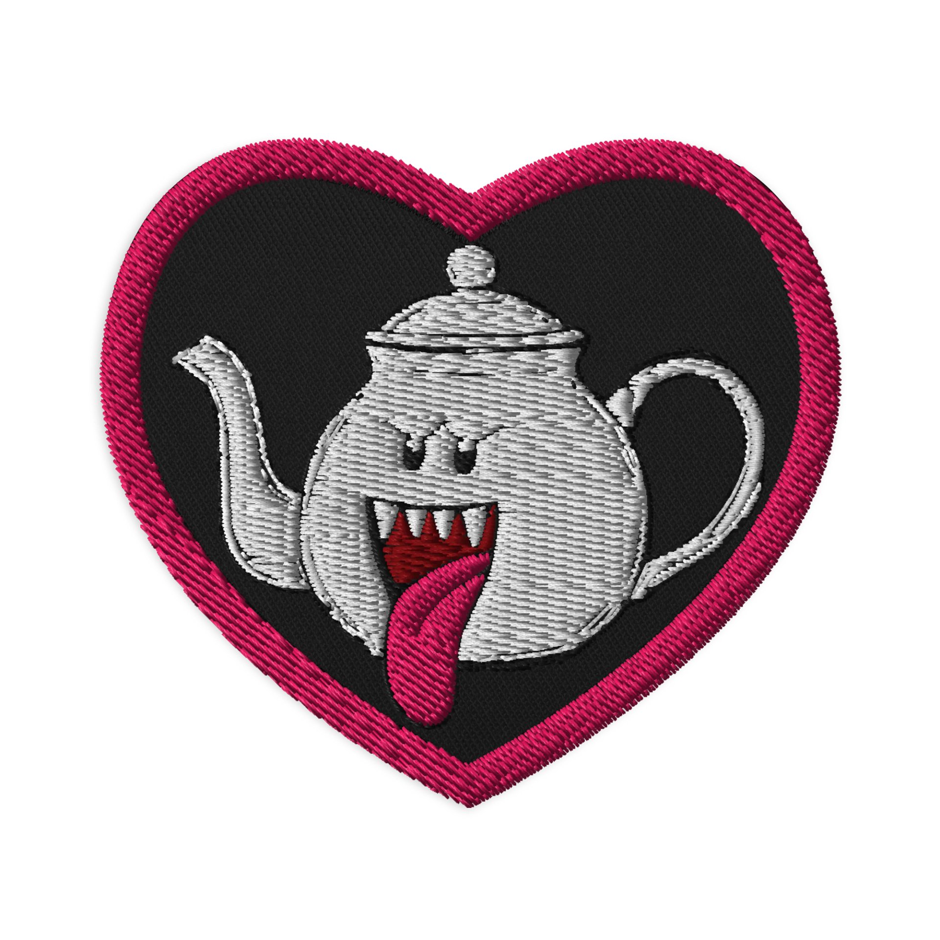 I Love Boo-Tea Embroidered Patch product image (1)