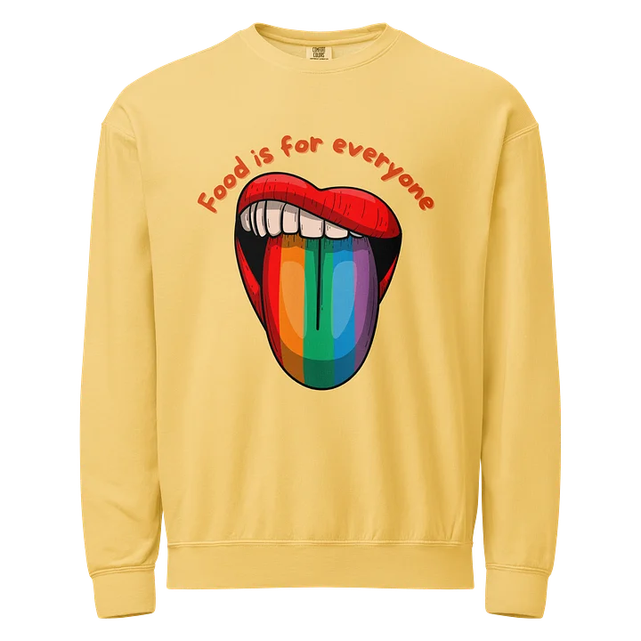 Food Is For EVERYONE Crew Neck Sweatshirt product image (9)