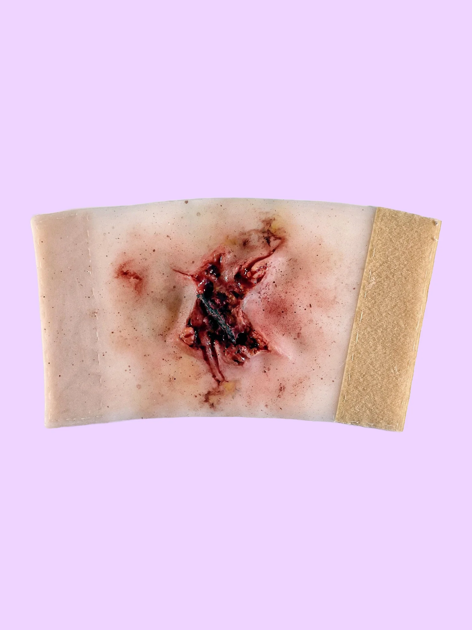Hyperrealistic Shrapnel Wound For Training product image (1)
