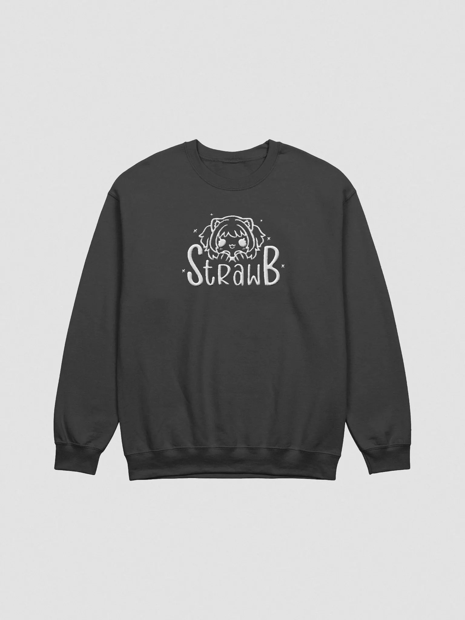 strawb embroidered sweatshirt product image (1)