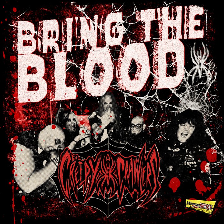 HSR-021 THE CREEPY CRAWLERS - BRING THE BLOOD CD product image (1)