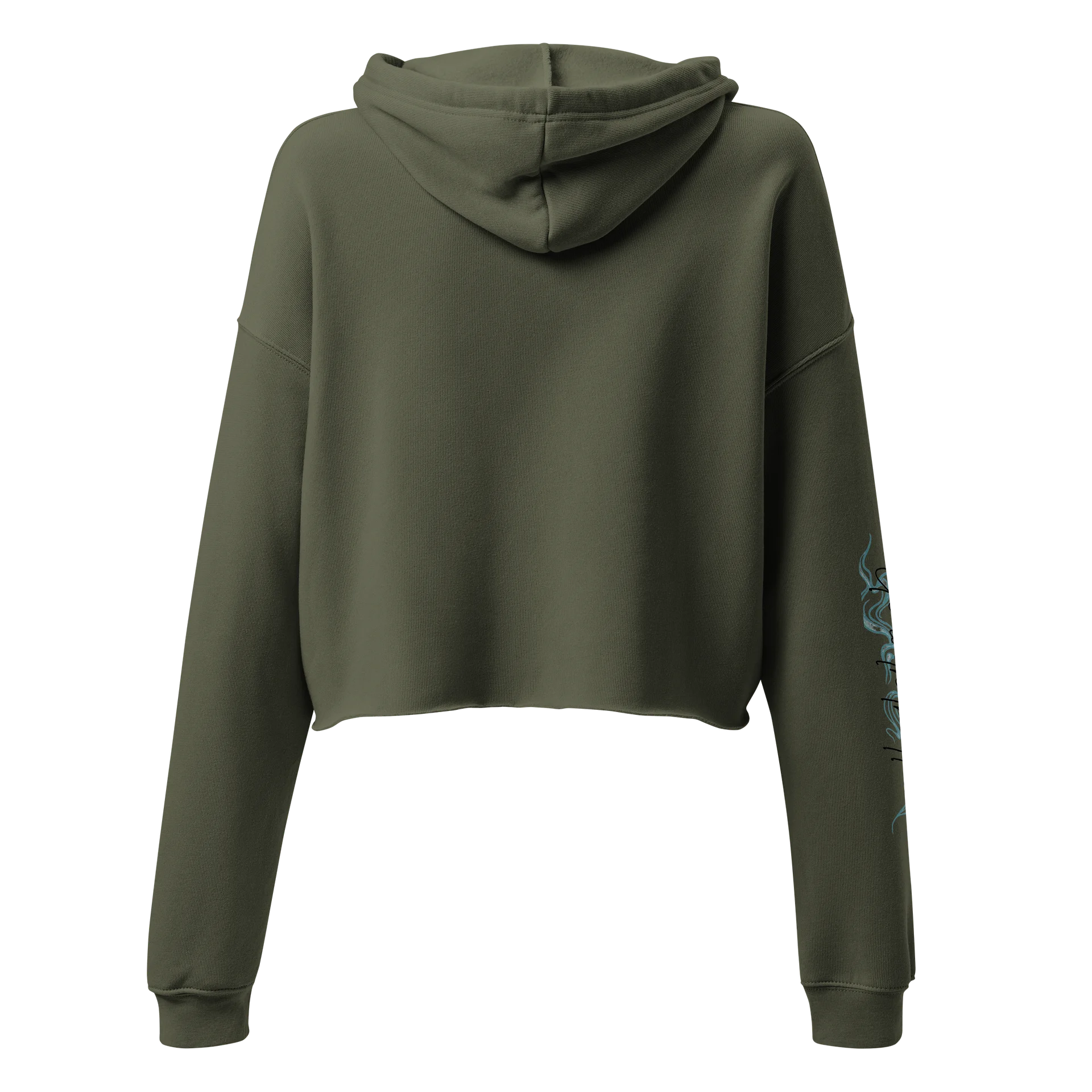Go With The Flow Sirens Reflection Crop Hoodie product image (8)