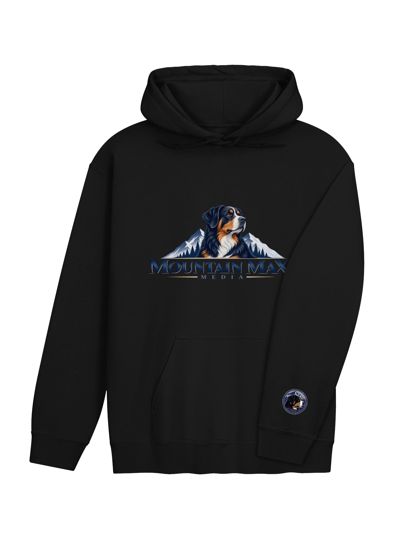 Mountain Max Media Hoodie in Black product image (4)