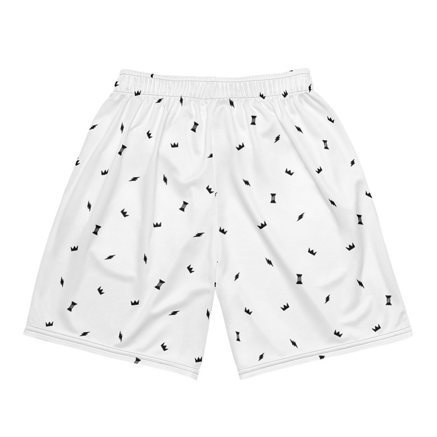 LAF Recycled Mesh Shorts (White) product image (5)
